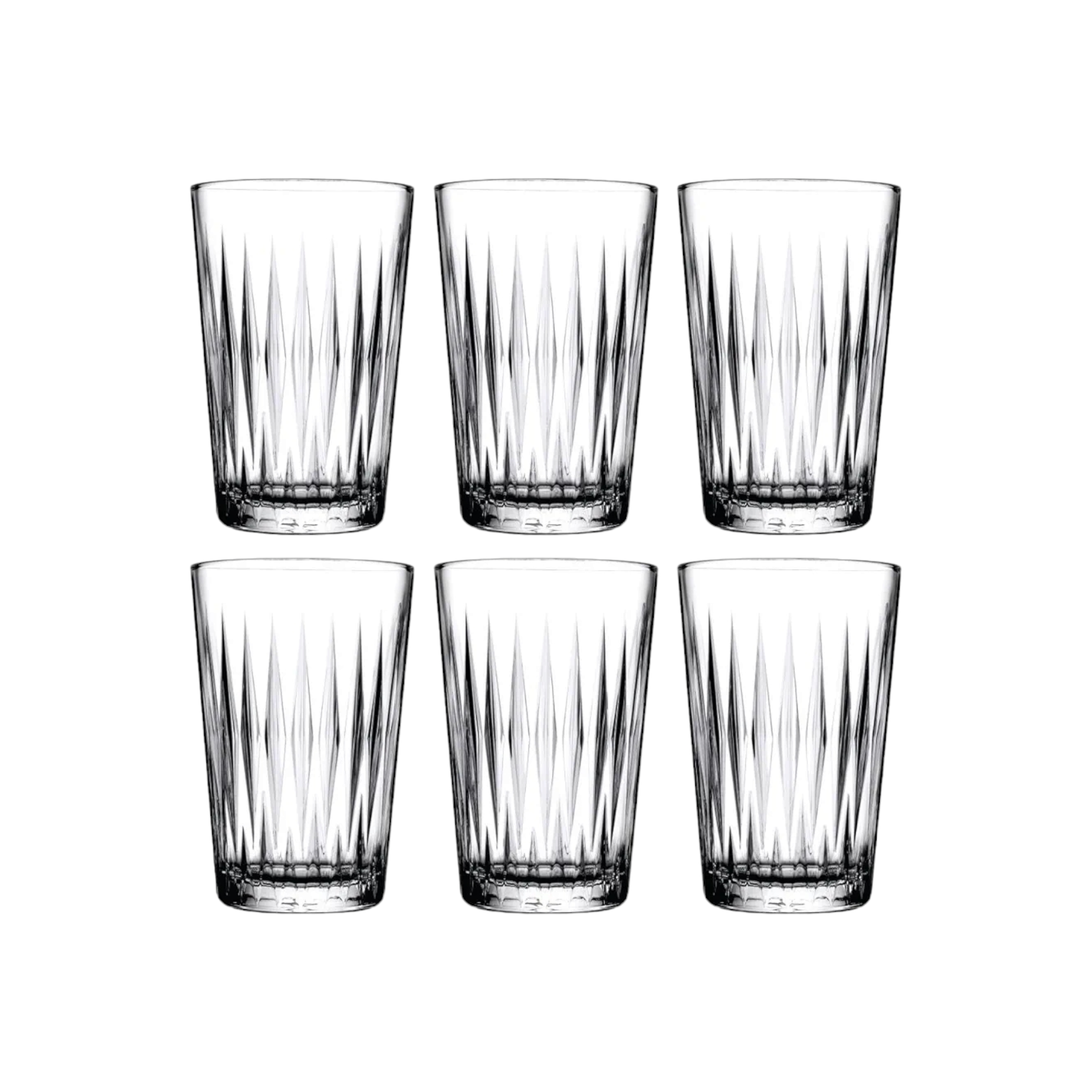 Pasabahce Luzia Water Glass Tumbler 250ml 6pc