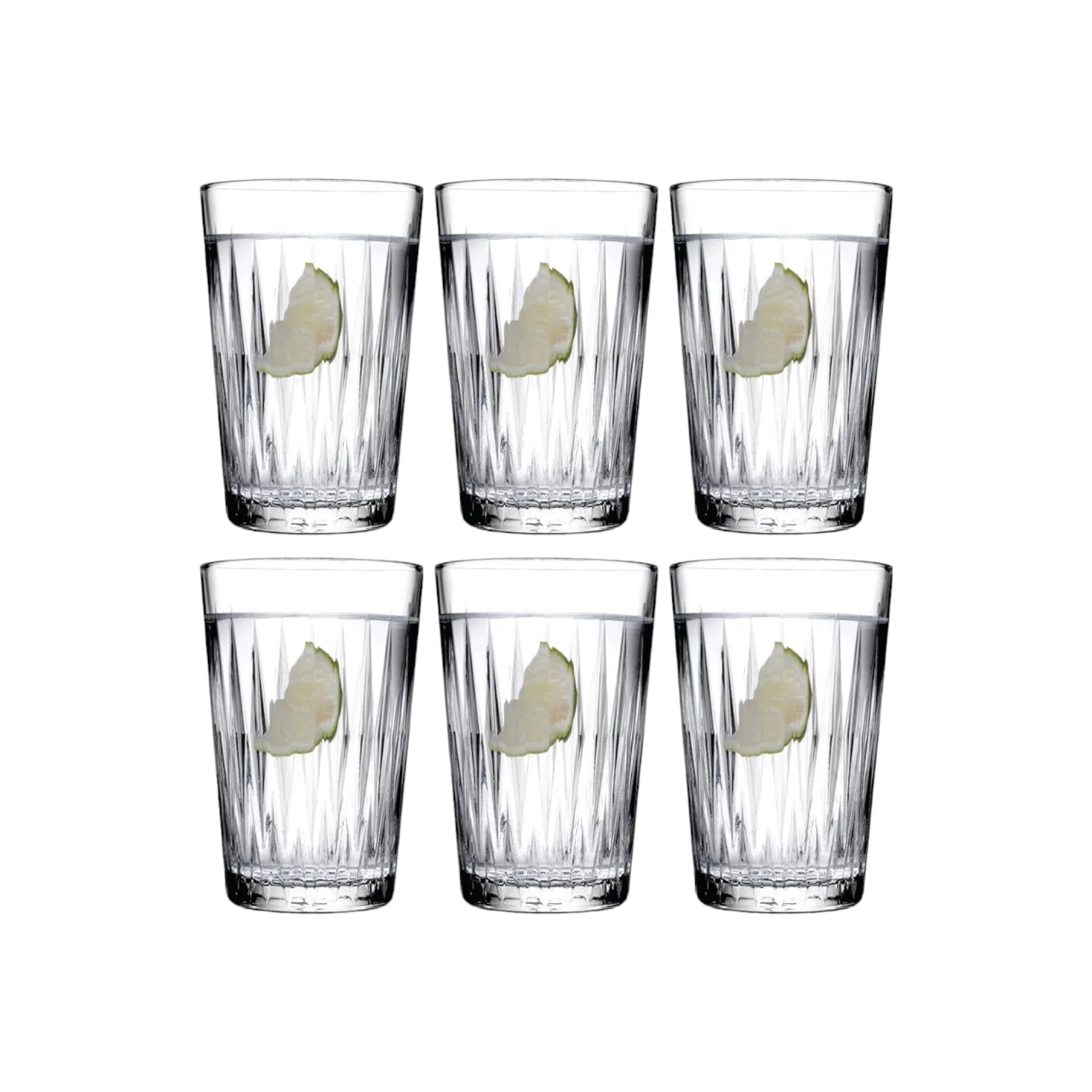 Pasabahce Luzia Water Glass Tumbler 250ml 6pc