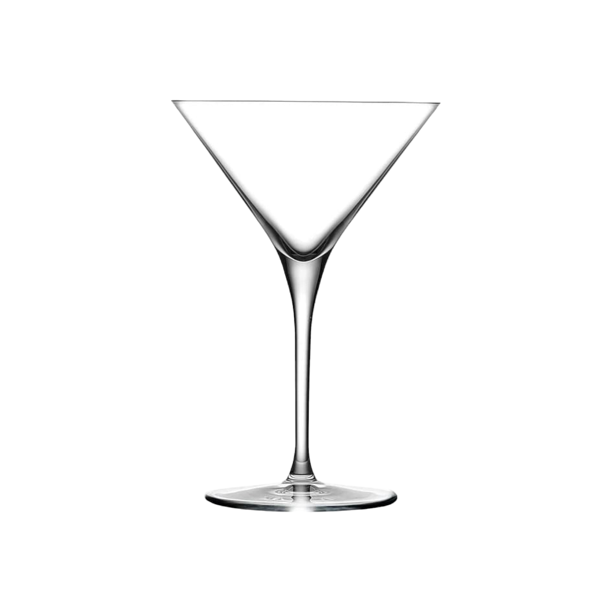 Pasabahce Nude Vintage Glass Tumbler Stemmed 290ml Cocktail Martini 2pcs