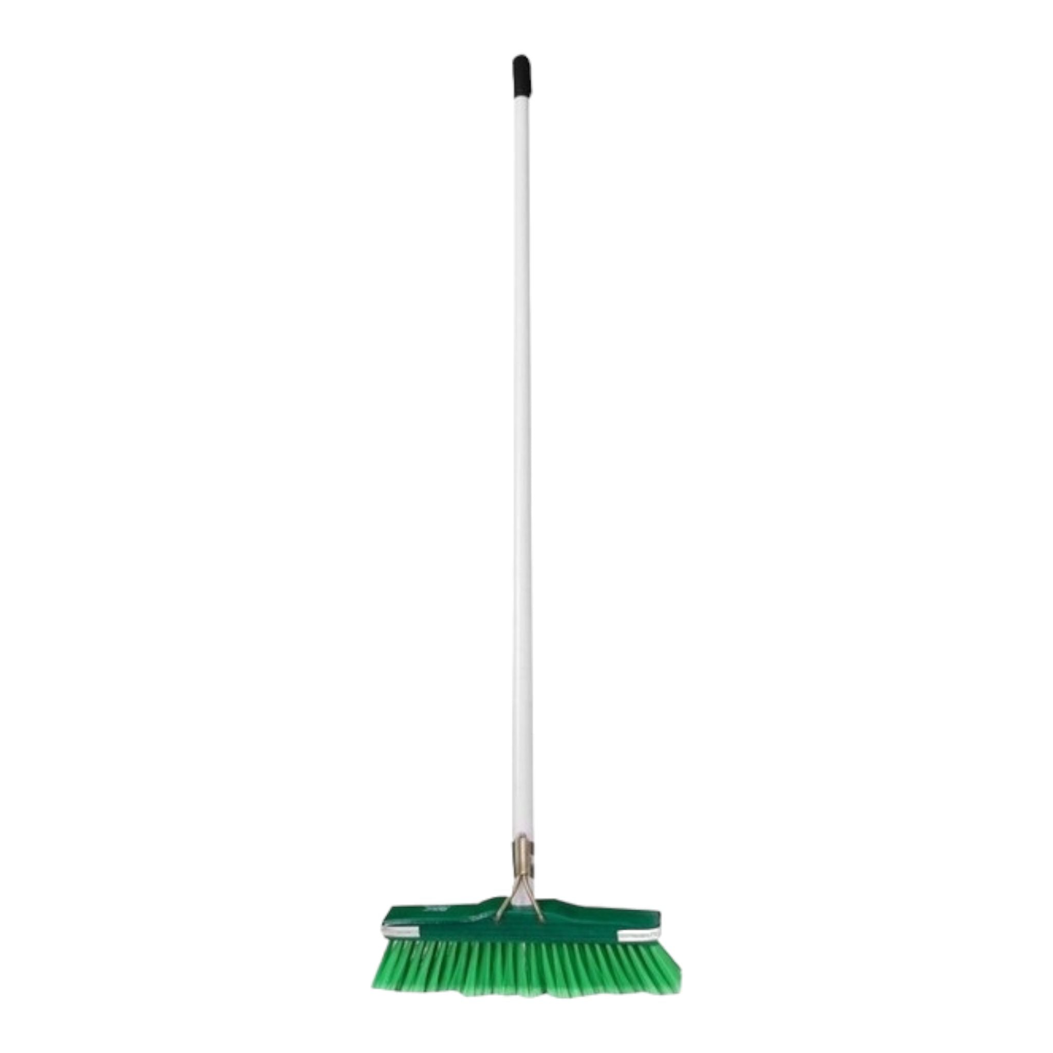 Academy Soft Fibre Broom with  Wooden Handle GB1 F13359