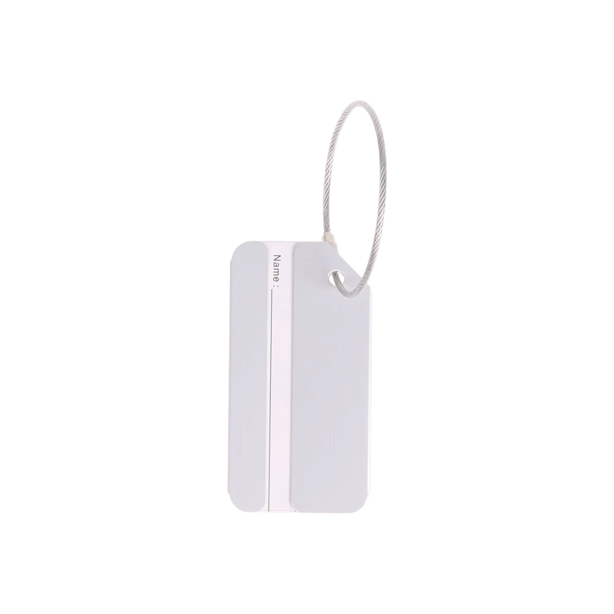 Alumiunium Metal Travel Luggage Tag Clip