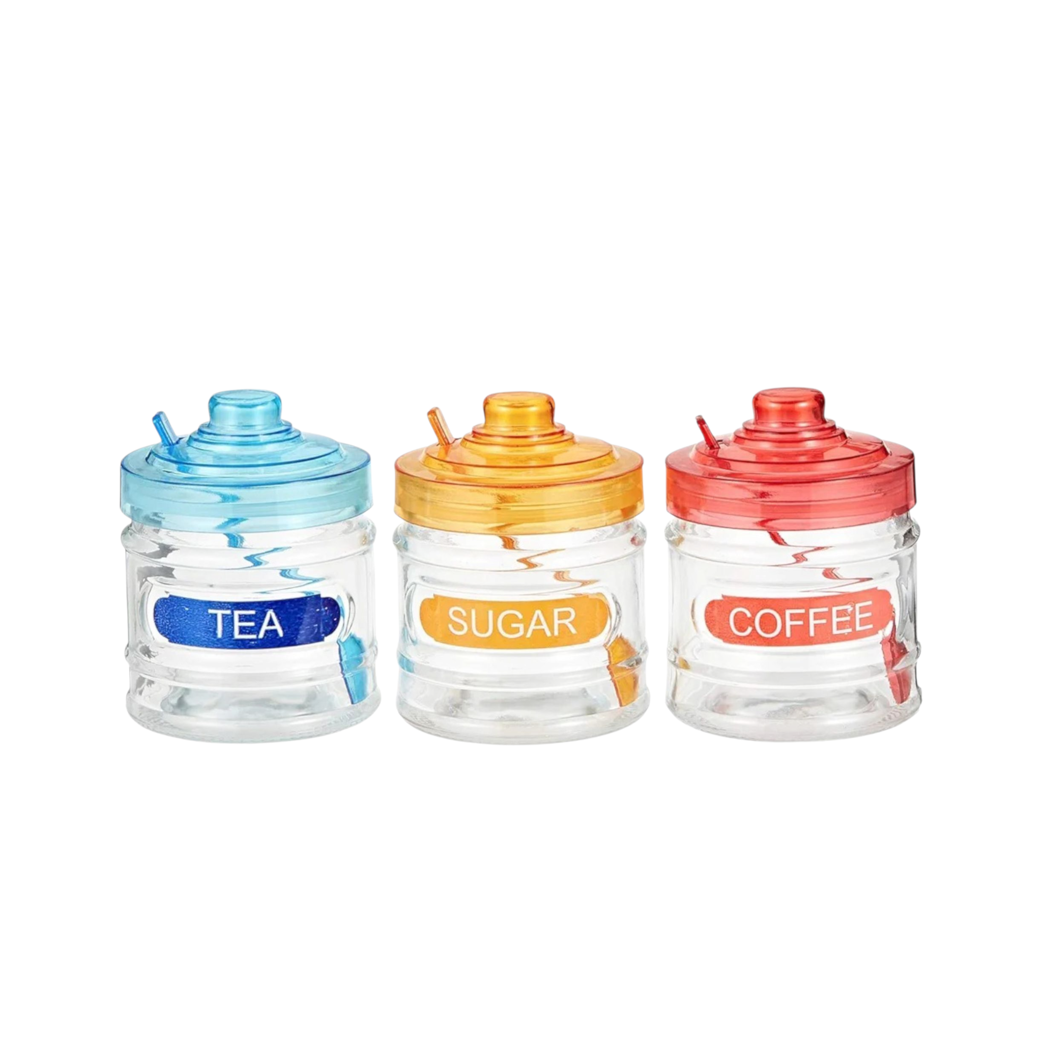 Continental Homeware Canister Spice Set 3pc 3-Colours CH278