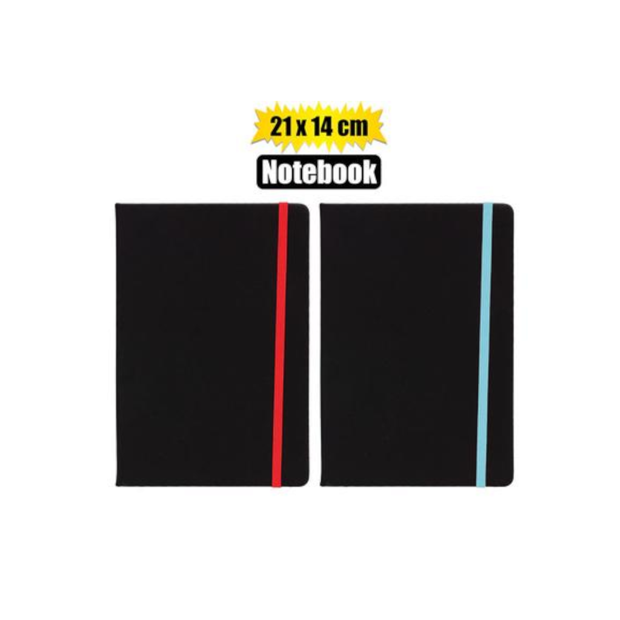 A5 Notebook with Colour Elastic Band