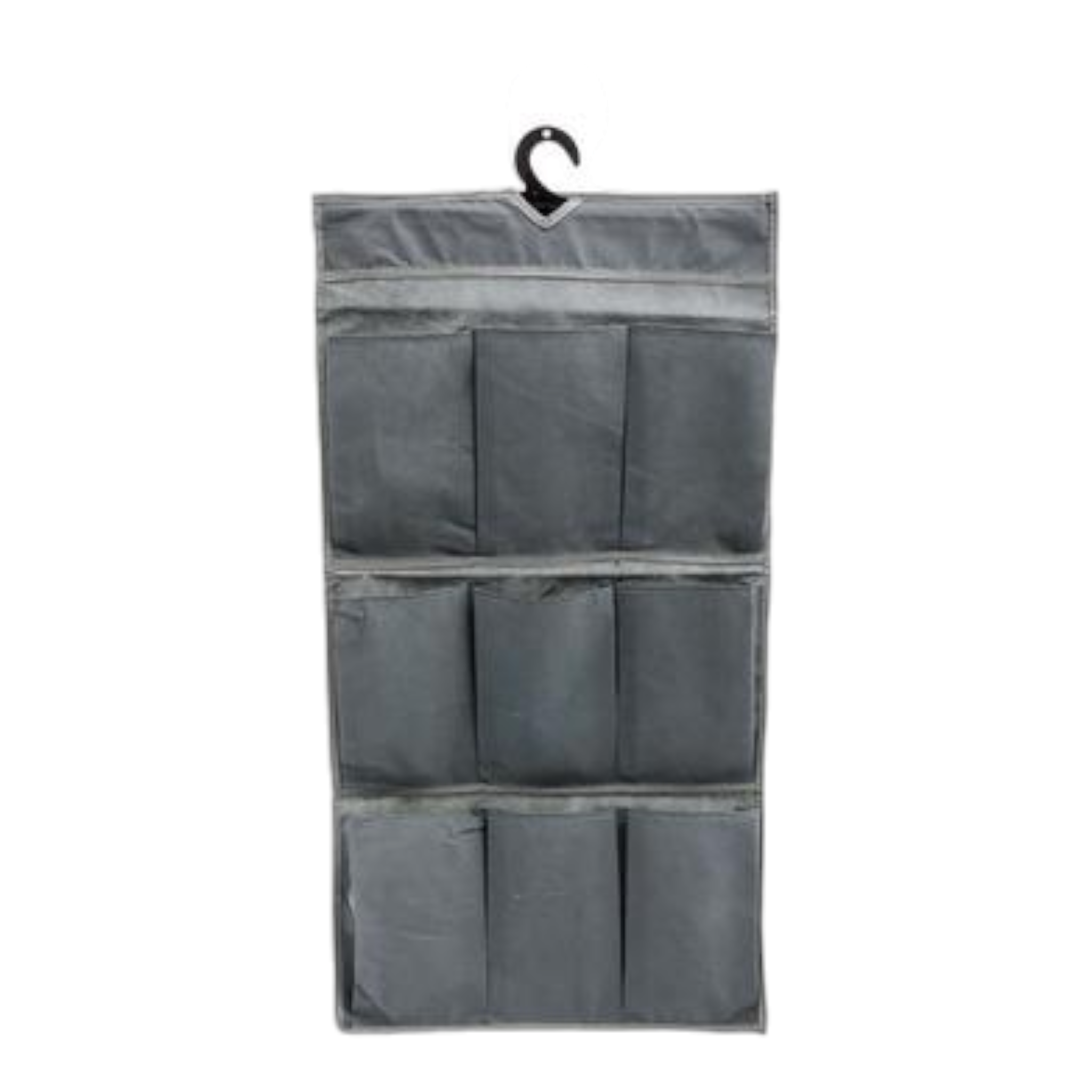 Hanging Multifunctional Non Woven Shoe & Clothing Storage Bag 9 Pockets 75x40cm