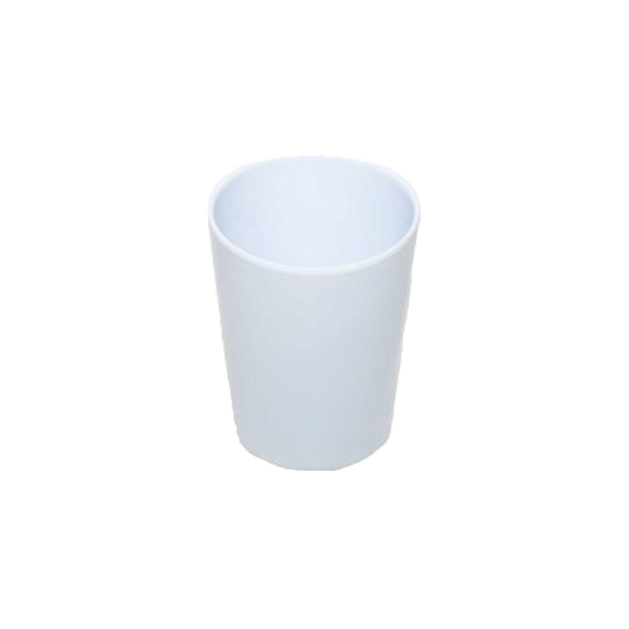 Melamine Tumbler White Small 9x7cm 14033