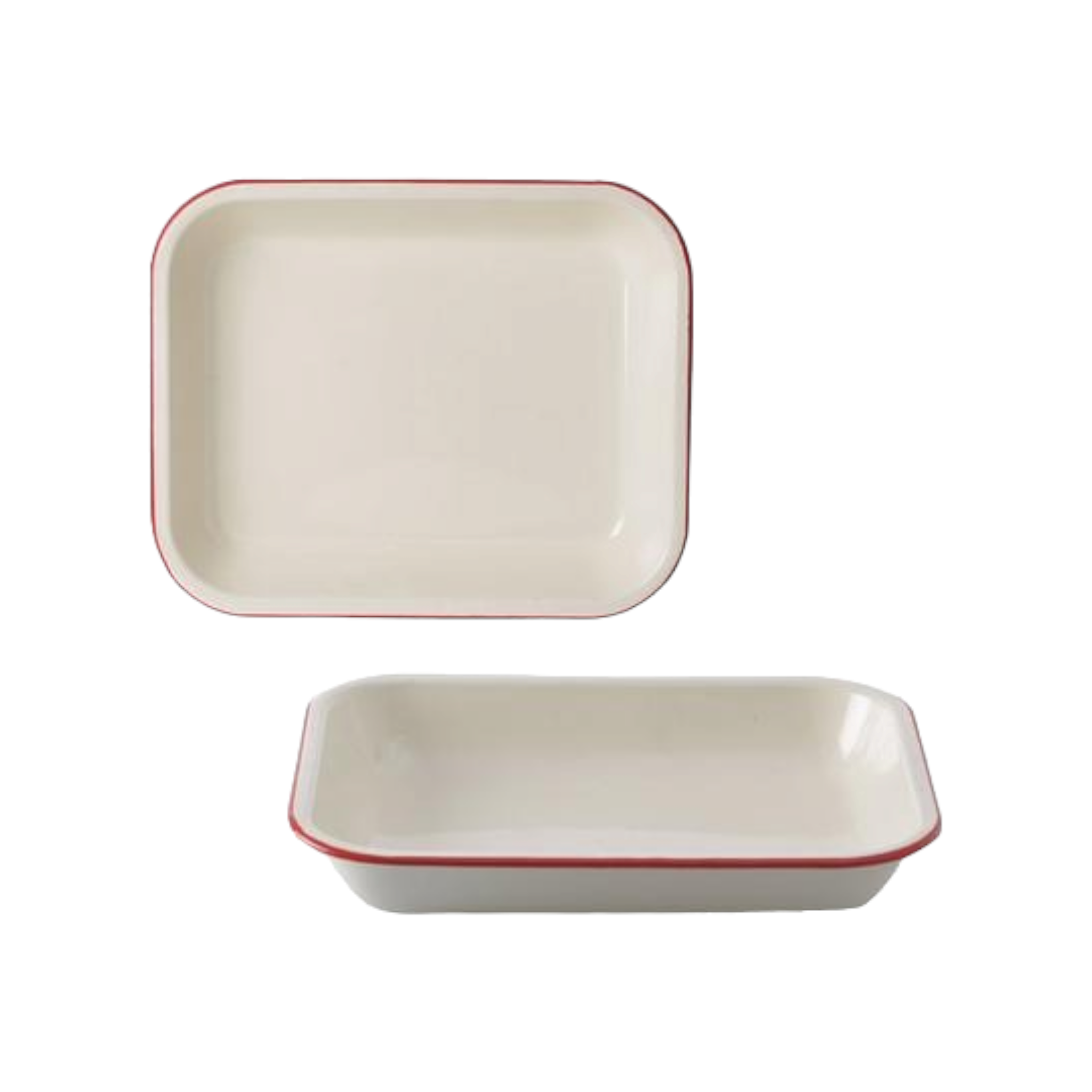 Enamel Baking Pan 27x34cm