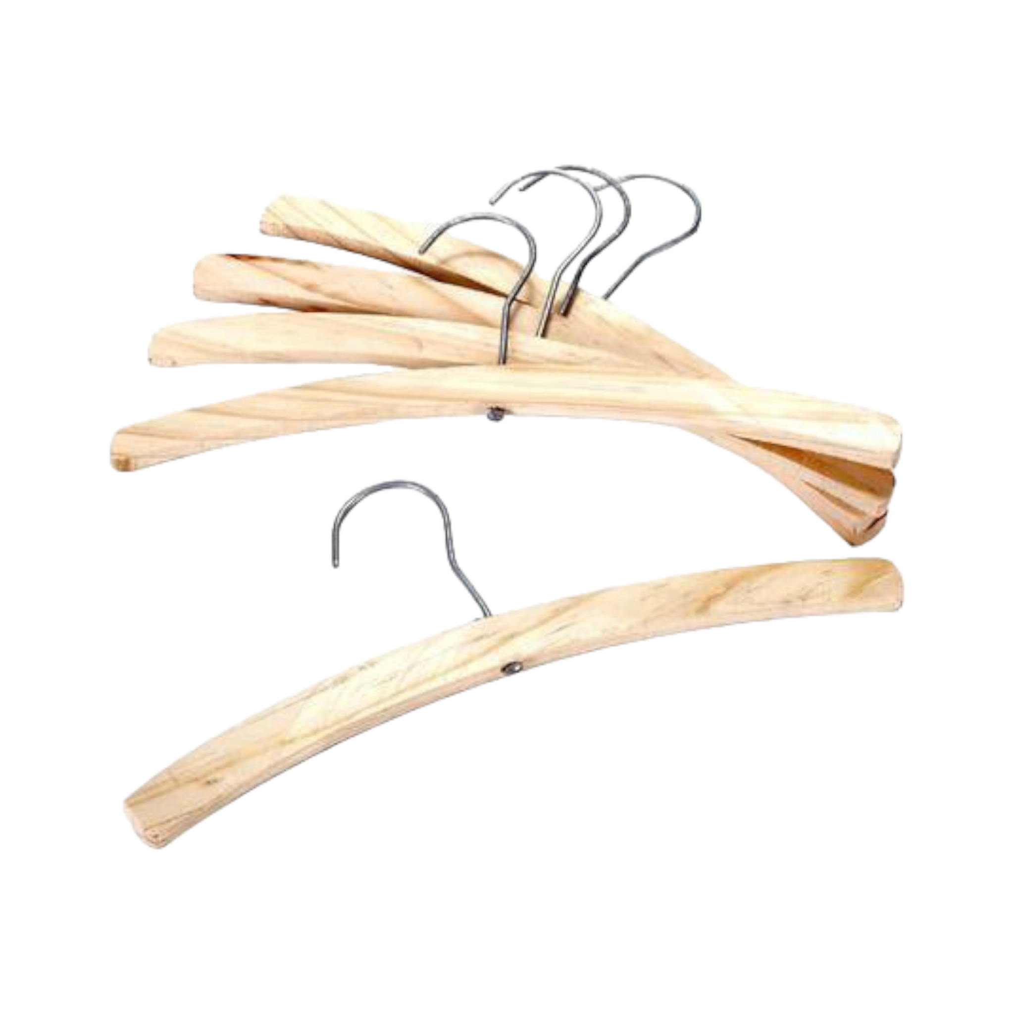 Wooden Kids Coat Hangers 5pack