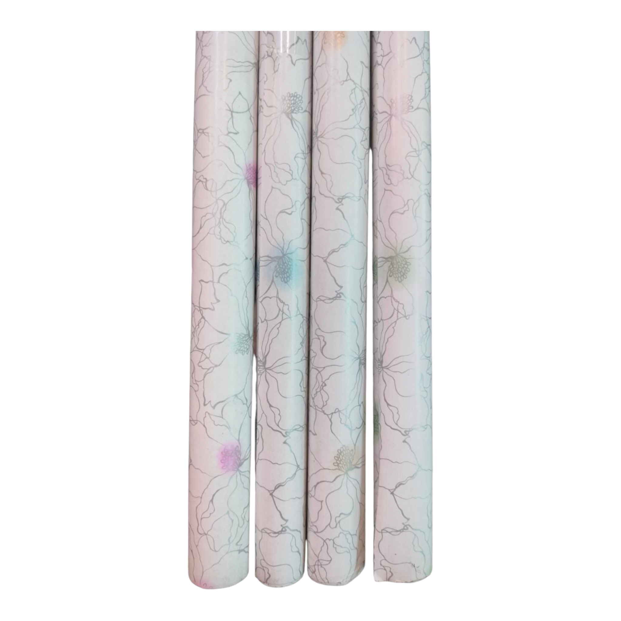 Gift Wrap 52x760cm 4pack Assorted