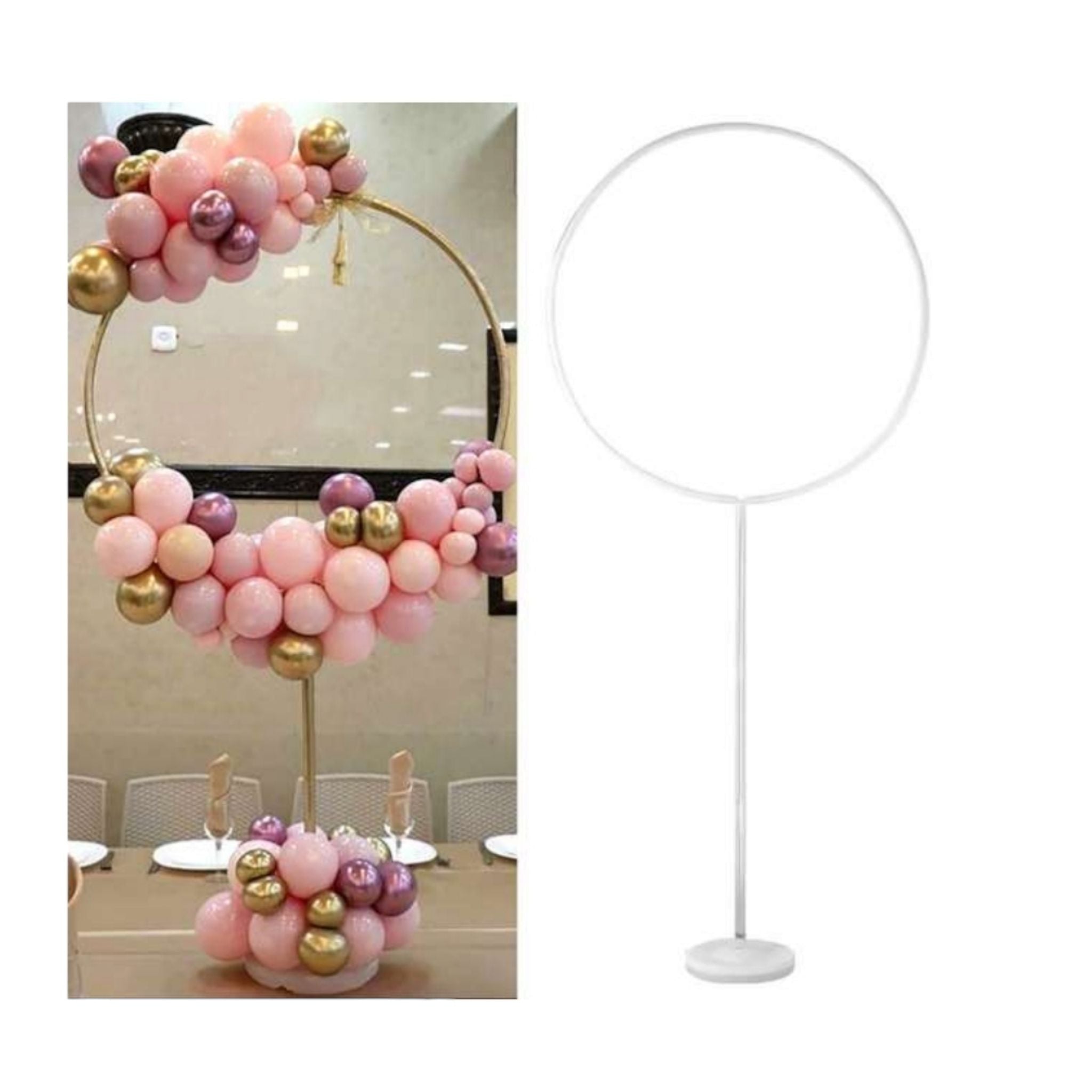 Balloon Arch Holder Garland Colum Stand 69x163cm