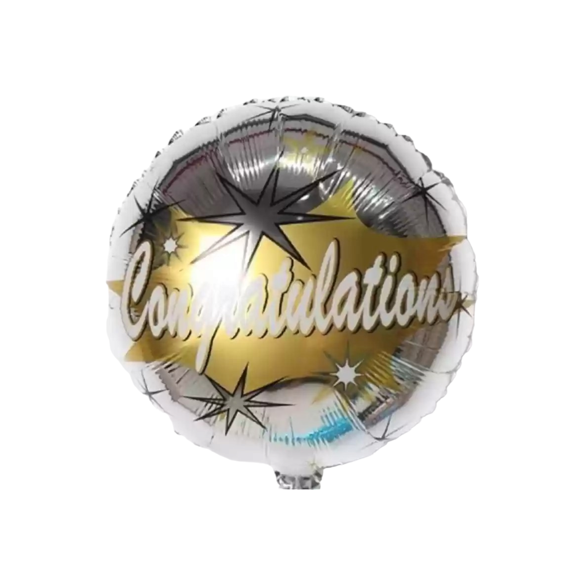 Foil Balloon Congratulations 18 Inch Champagne  Gold