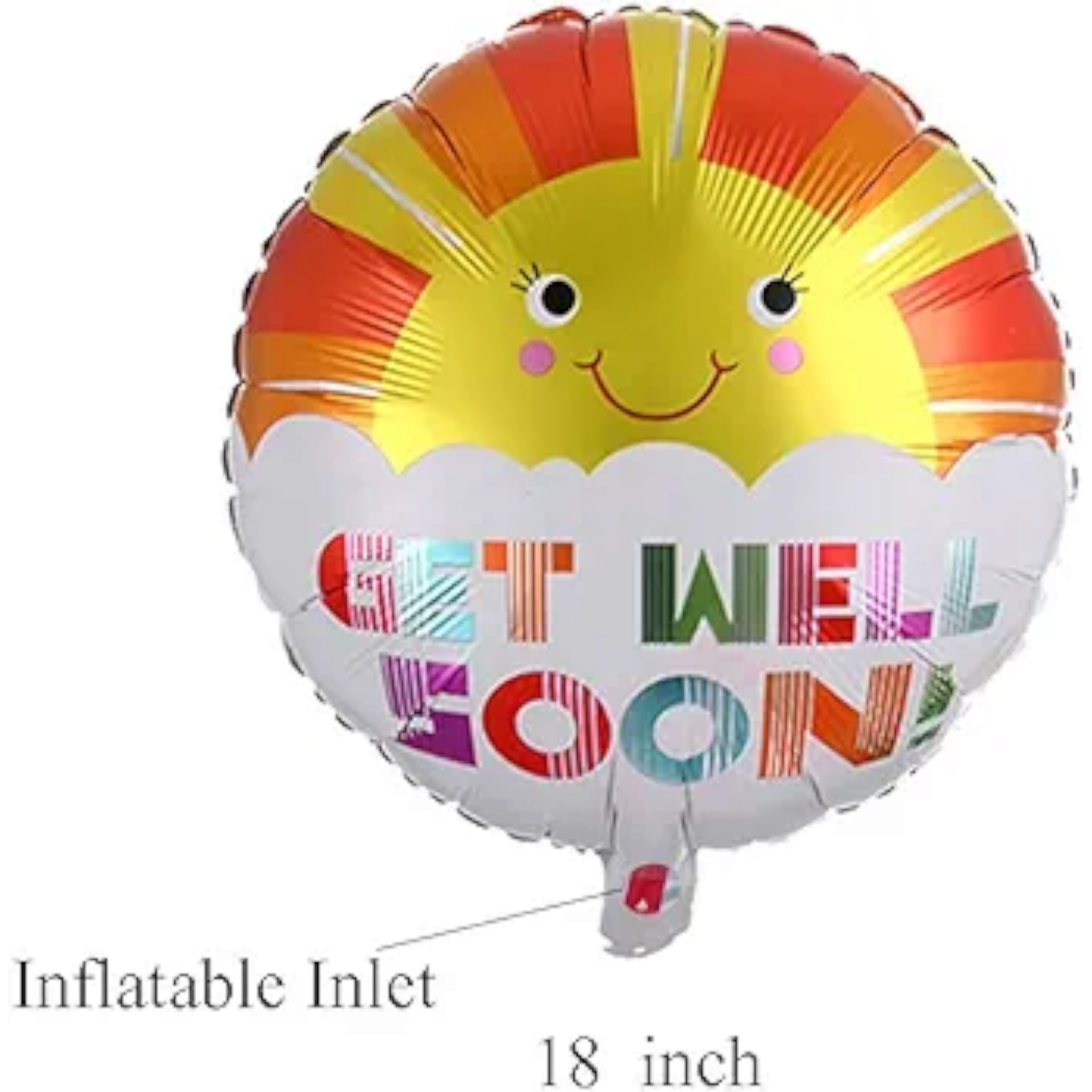 Foil Balloon 18inch Get Well Soon