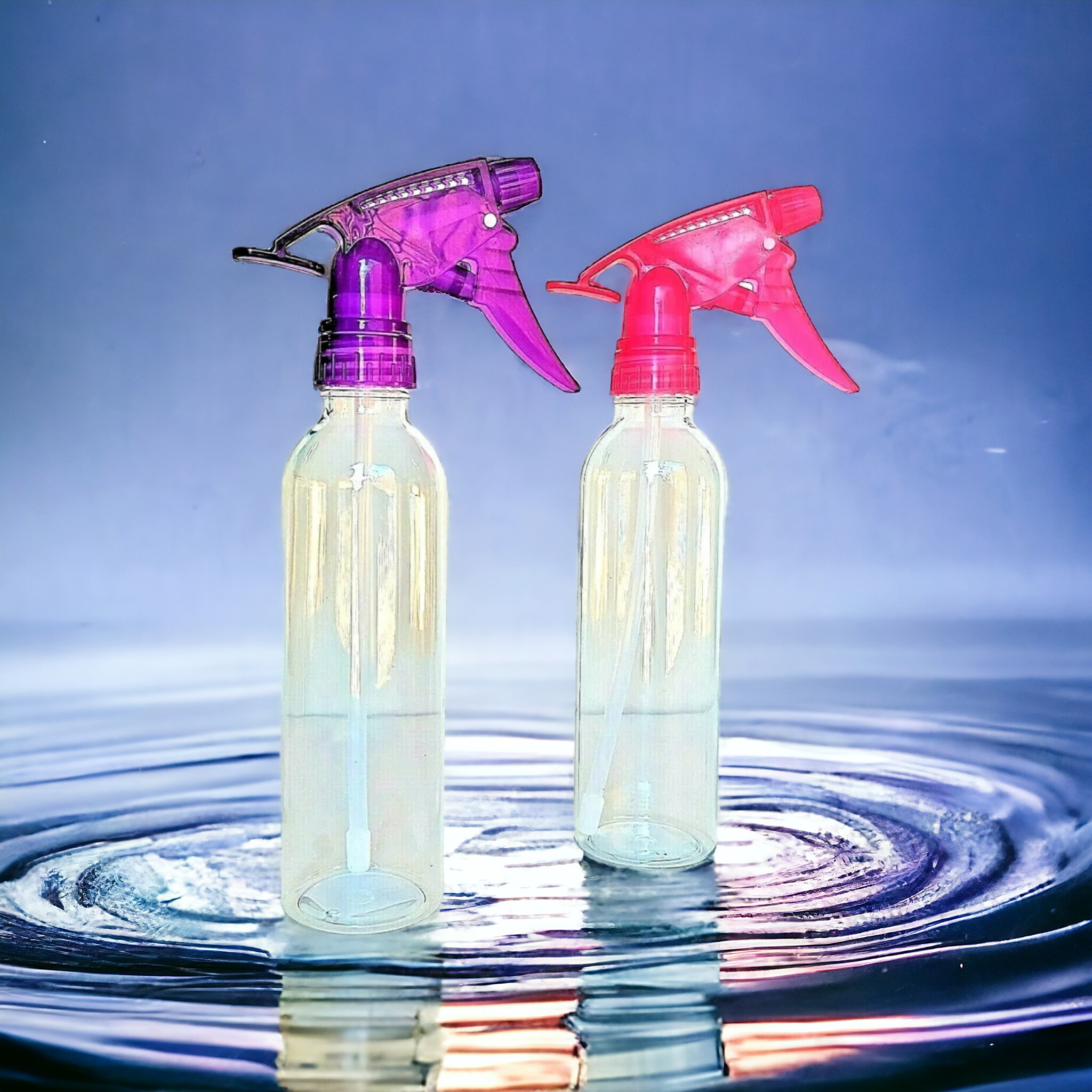 300ml Trigger Spray Bottle PET Plastic Colour Nozzle