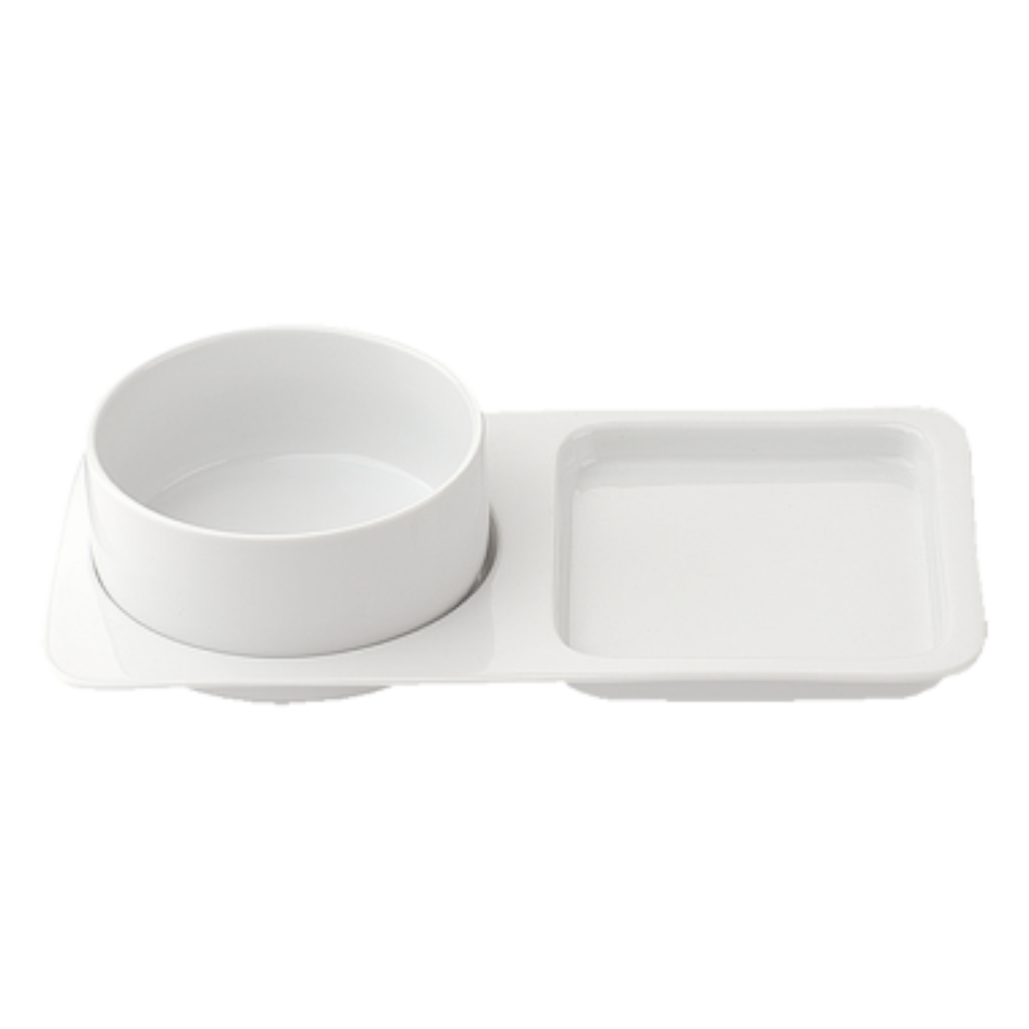 Ceramic Soup and Sandwich Plate White 12.5Inch