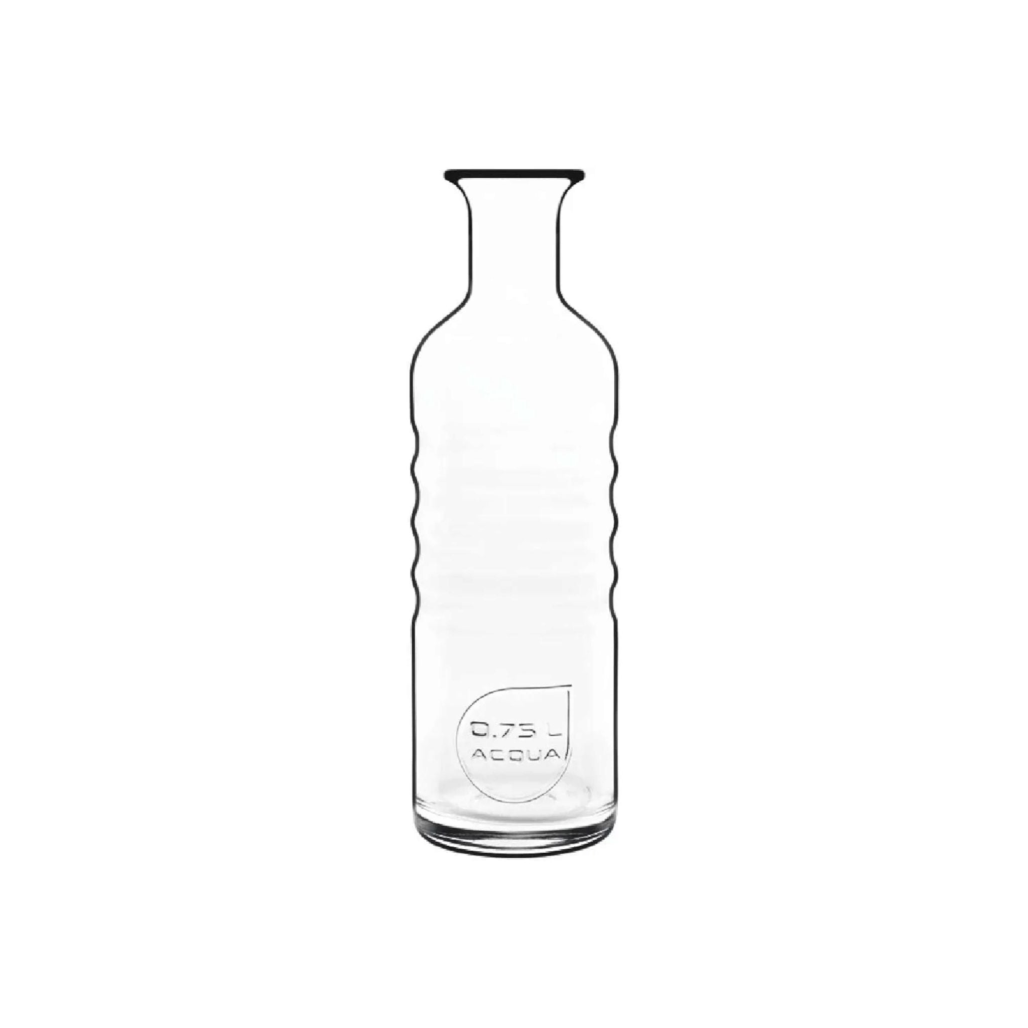 Aqua Luigi Bormioli Glass Water Carafe Bottle 750ml GL-1567