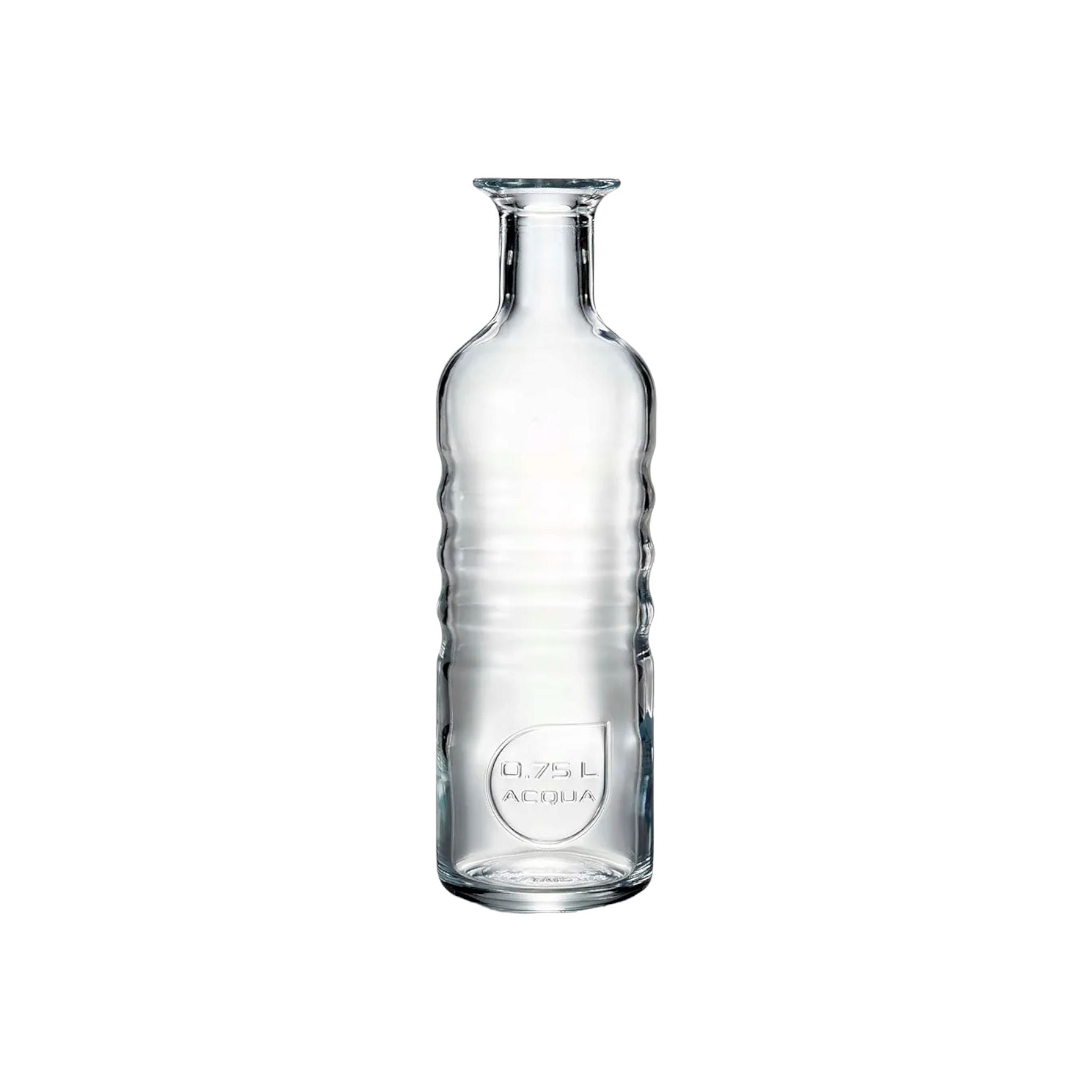 Aqua Luigi Bormioli Glass Water Carafe Bottle 750ml GL-1567