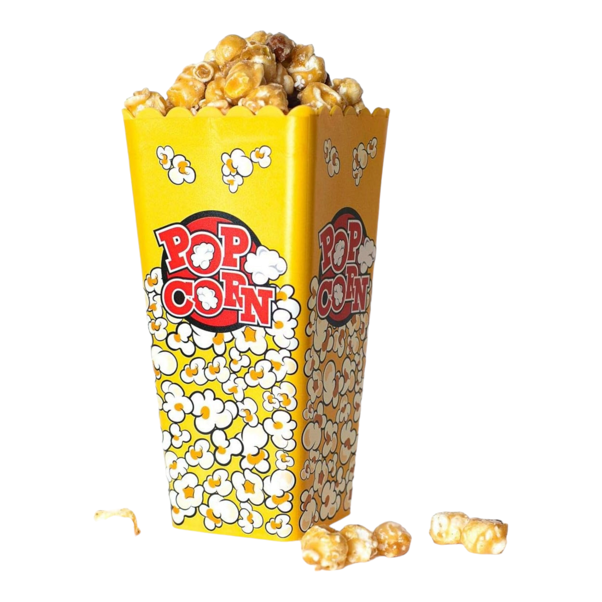 Tuffex Plastic Popcorn Bucket Square 12x15cm