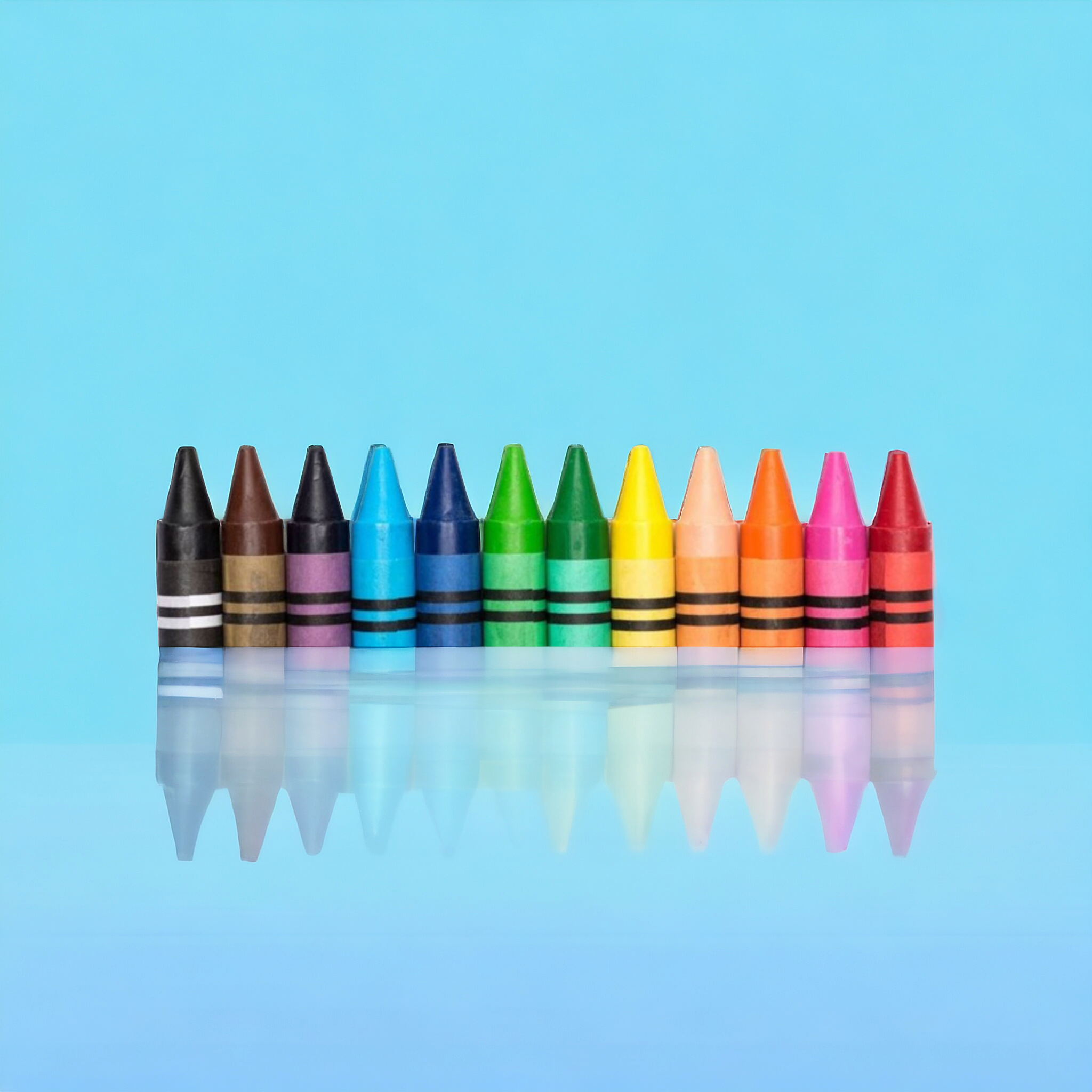 Wax Crayons for Kids 24pack