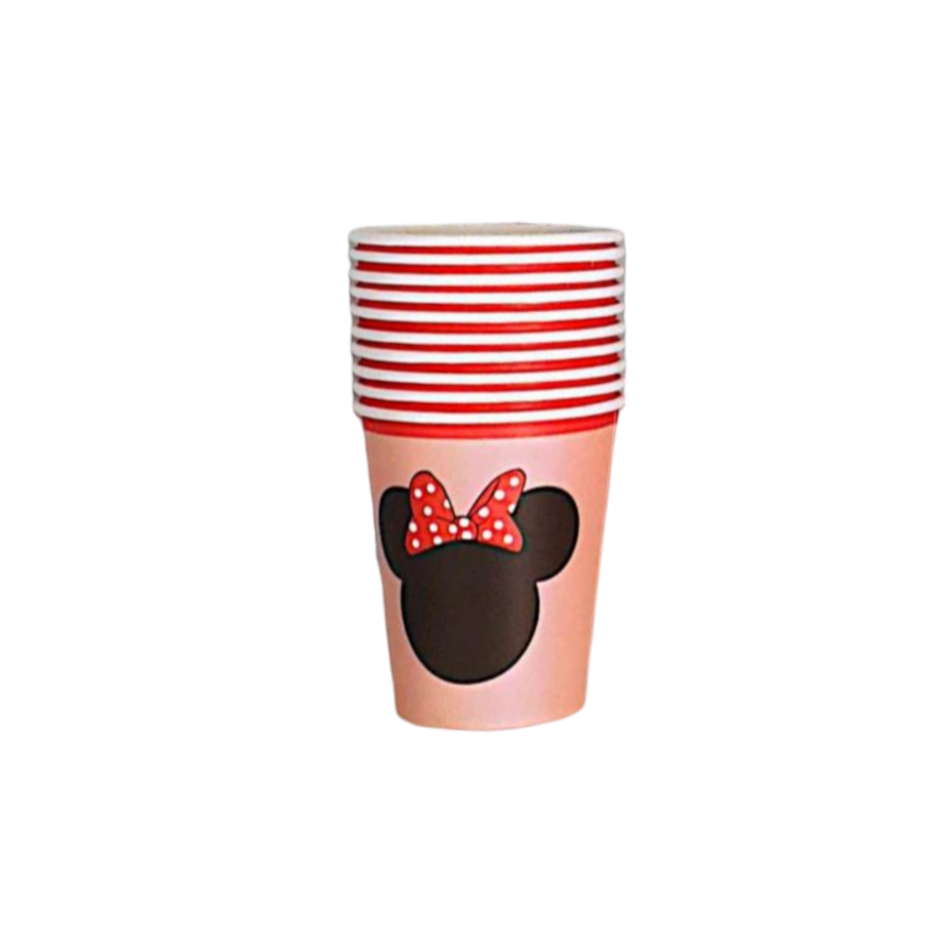 Disney Minnie Party Paper Cups Red 250ml 10pack