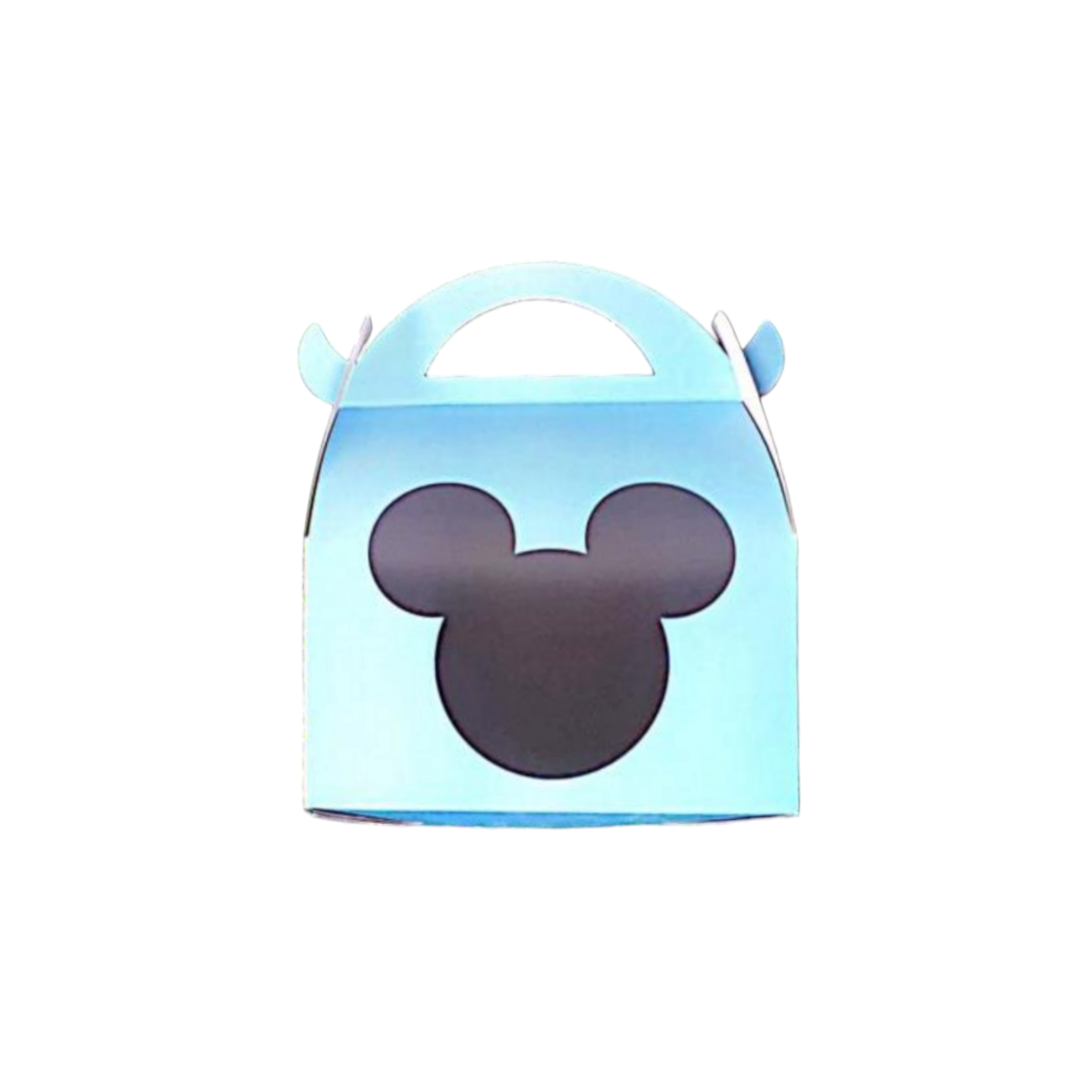 Disney Mickey Gift Paper Treats Box Blue 16x9x19cm 10pack