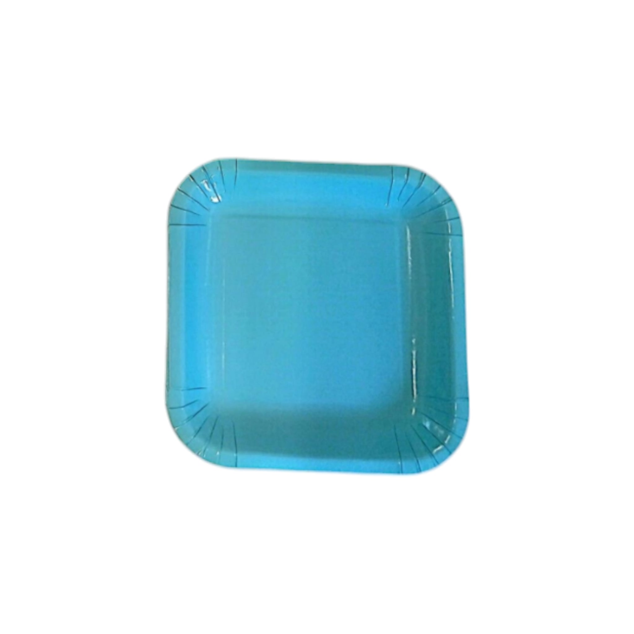 Party Paper Plates Square 9inch 10pack