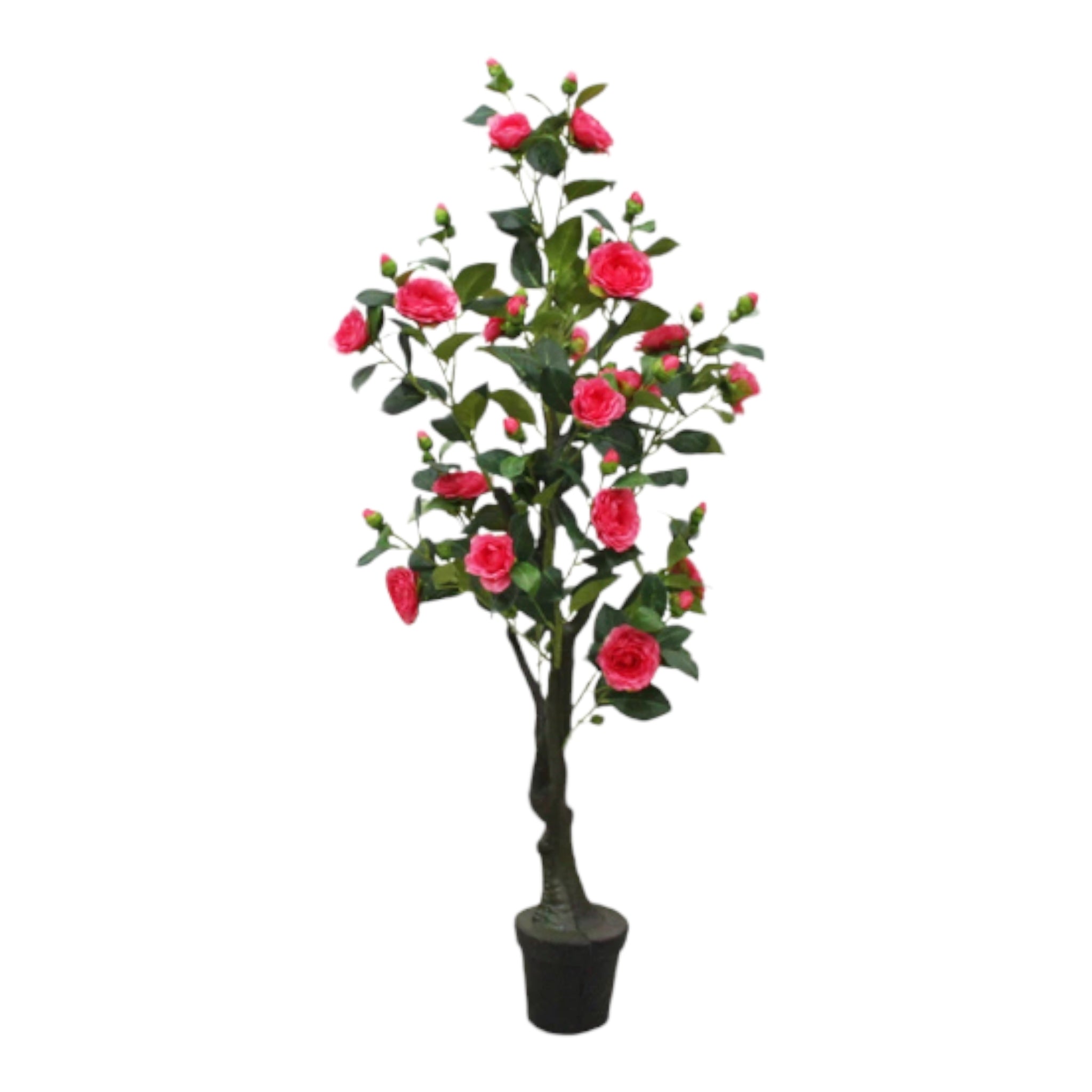 Artificial White Rose Tree 145cm BPH-303