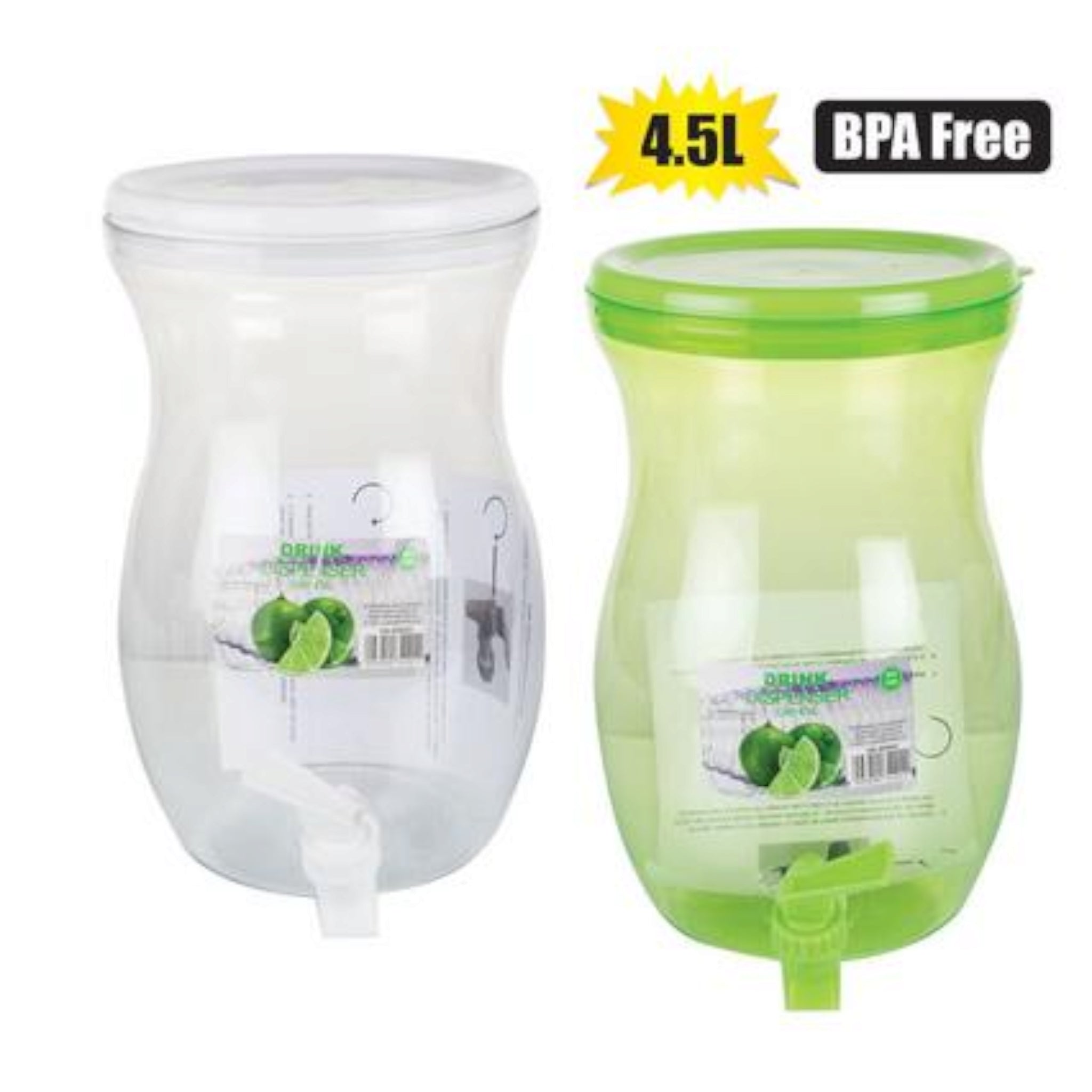 Beverage Dispenser 4.5L Plastic