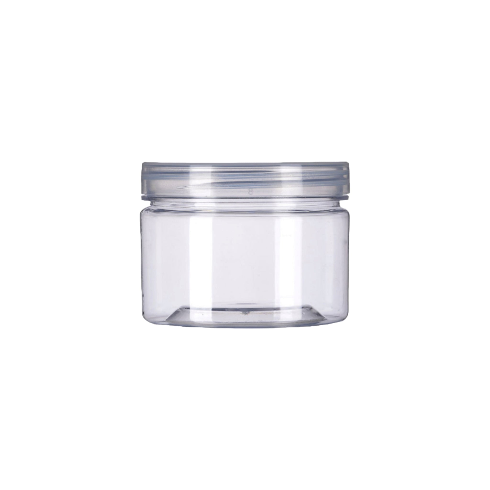 400ml PVC Plastic Cosmetic Jar Bottle