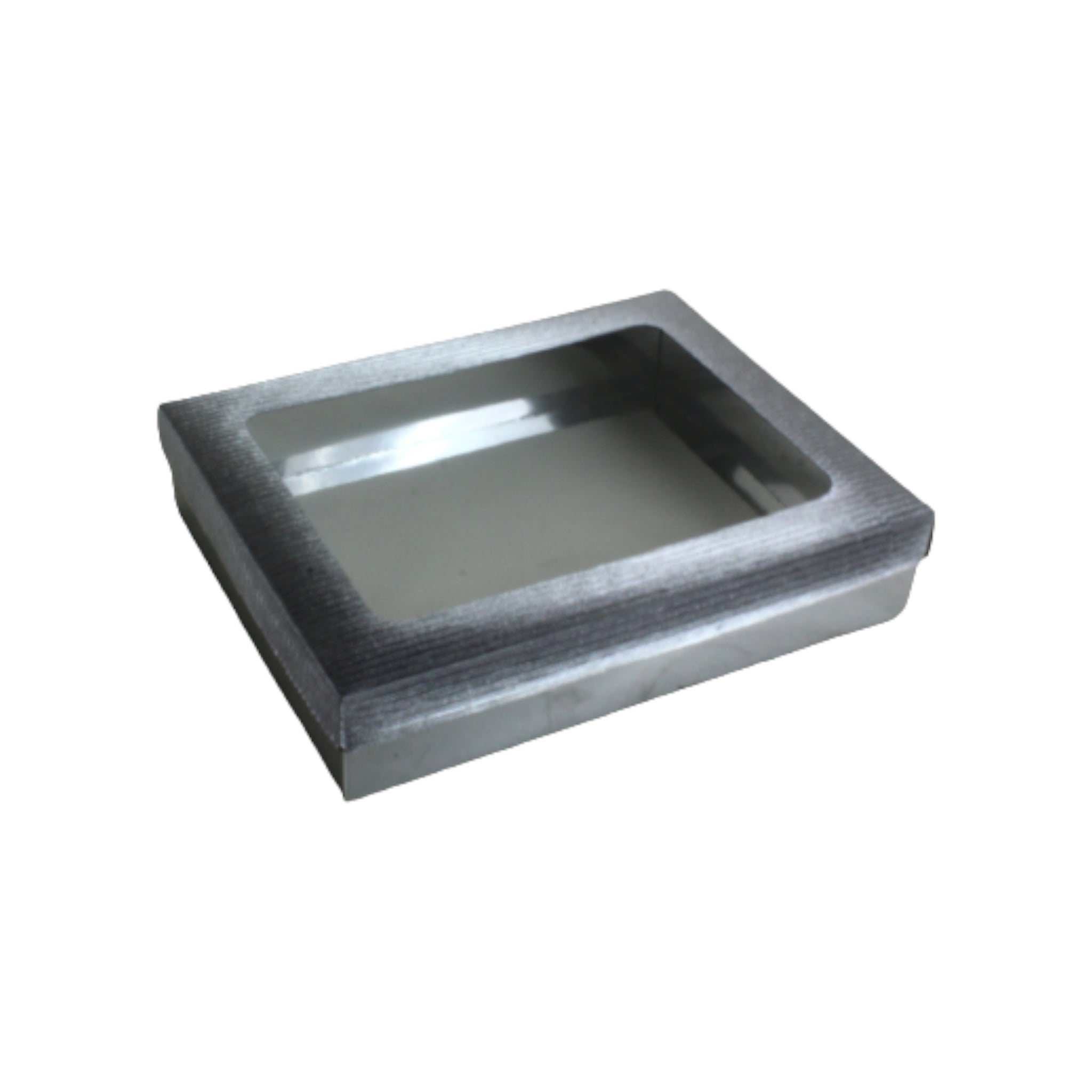 Gift Biscuit Paper Box Silver 24x19x5 XPP295-S