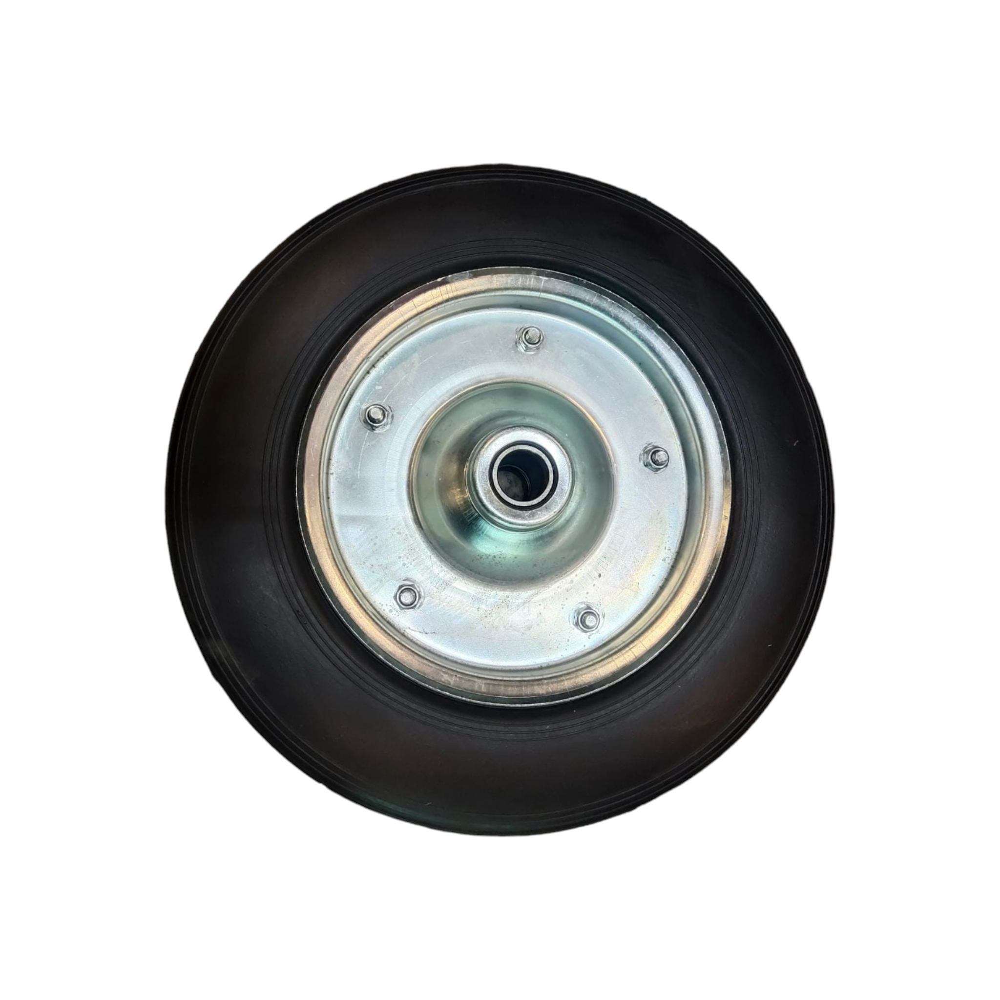 Castor Wheel Black 350mm Split Disc Rubber Wheel WSS1430P25