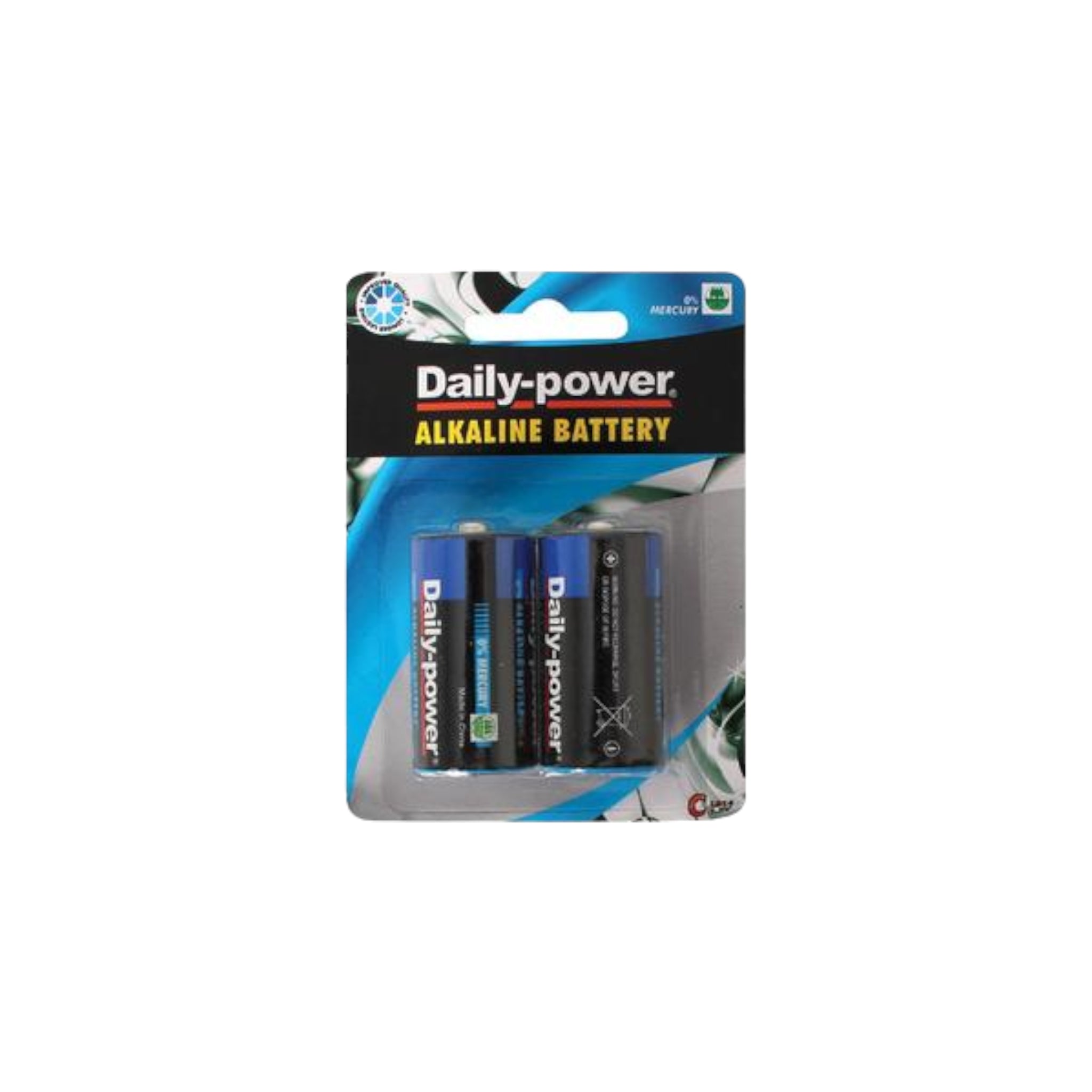 Batteries Alkaline Size C 2pack