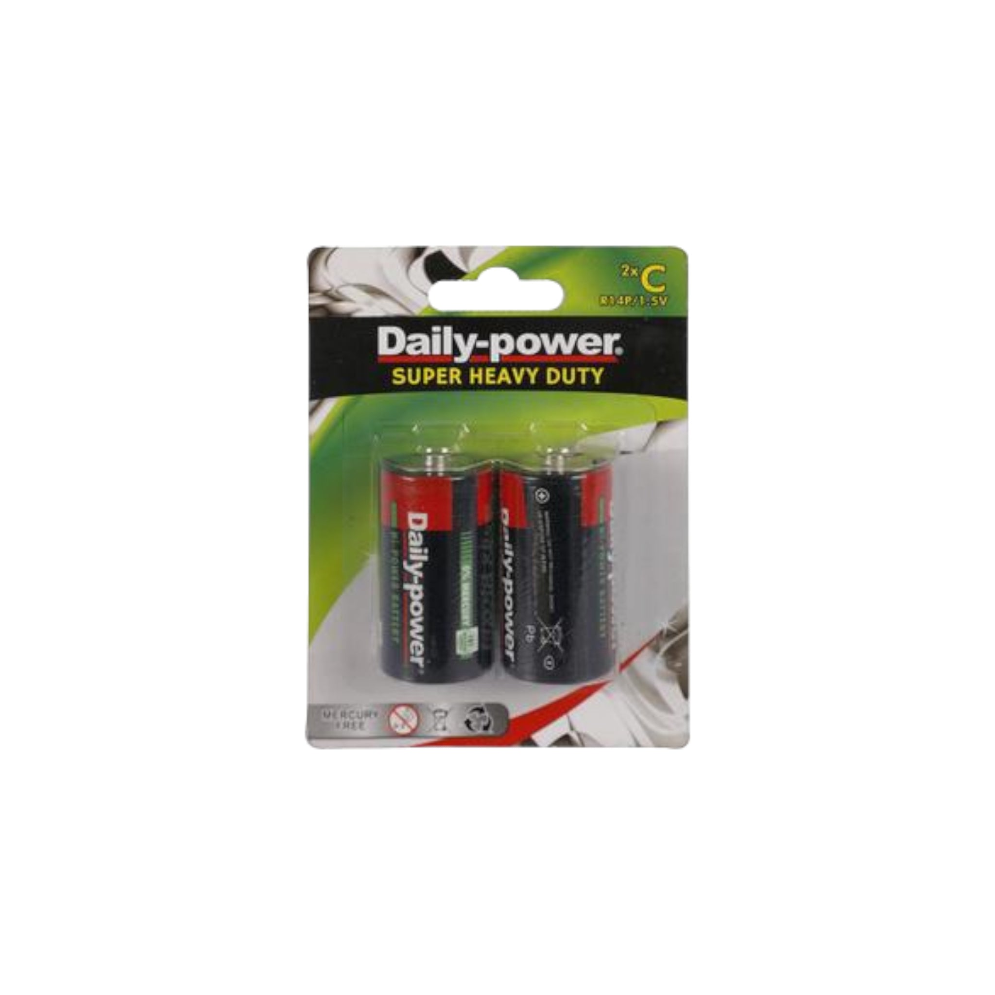 Batteries High Power Size C 2pack