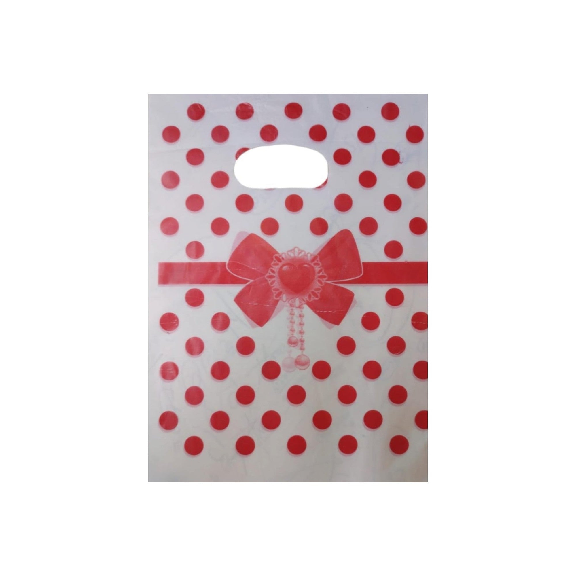 Plastic Boutique Bag Printed Mini 15x20cm 25pack