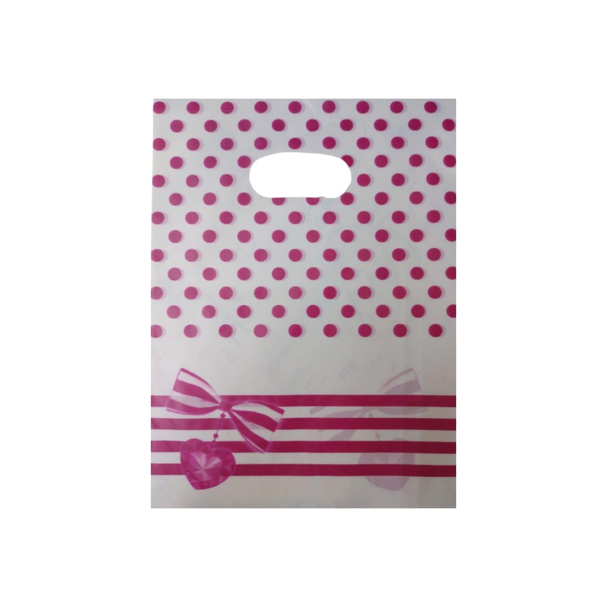 Plastic Boutique Bag Printed Mini 15x20cm 25pack