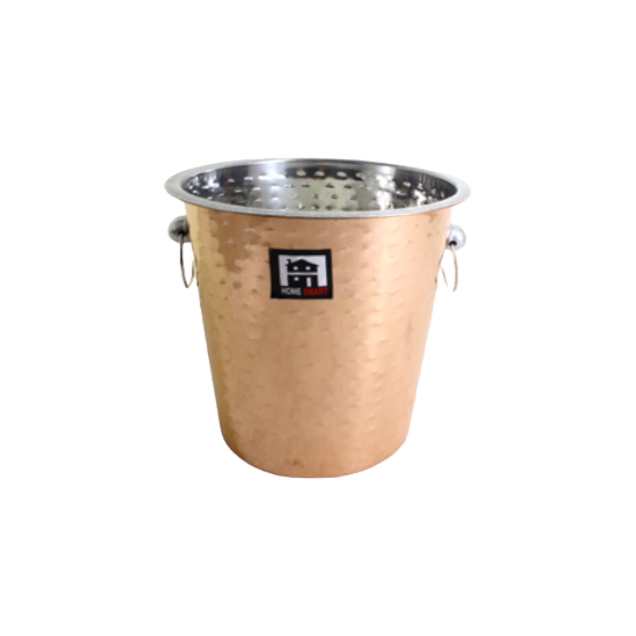 Ice Bucket Copper 22cm Hammered Finish MV3299