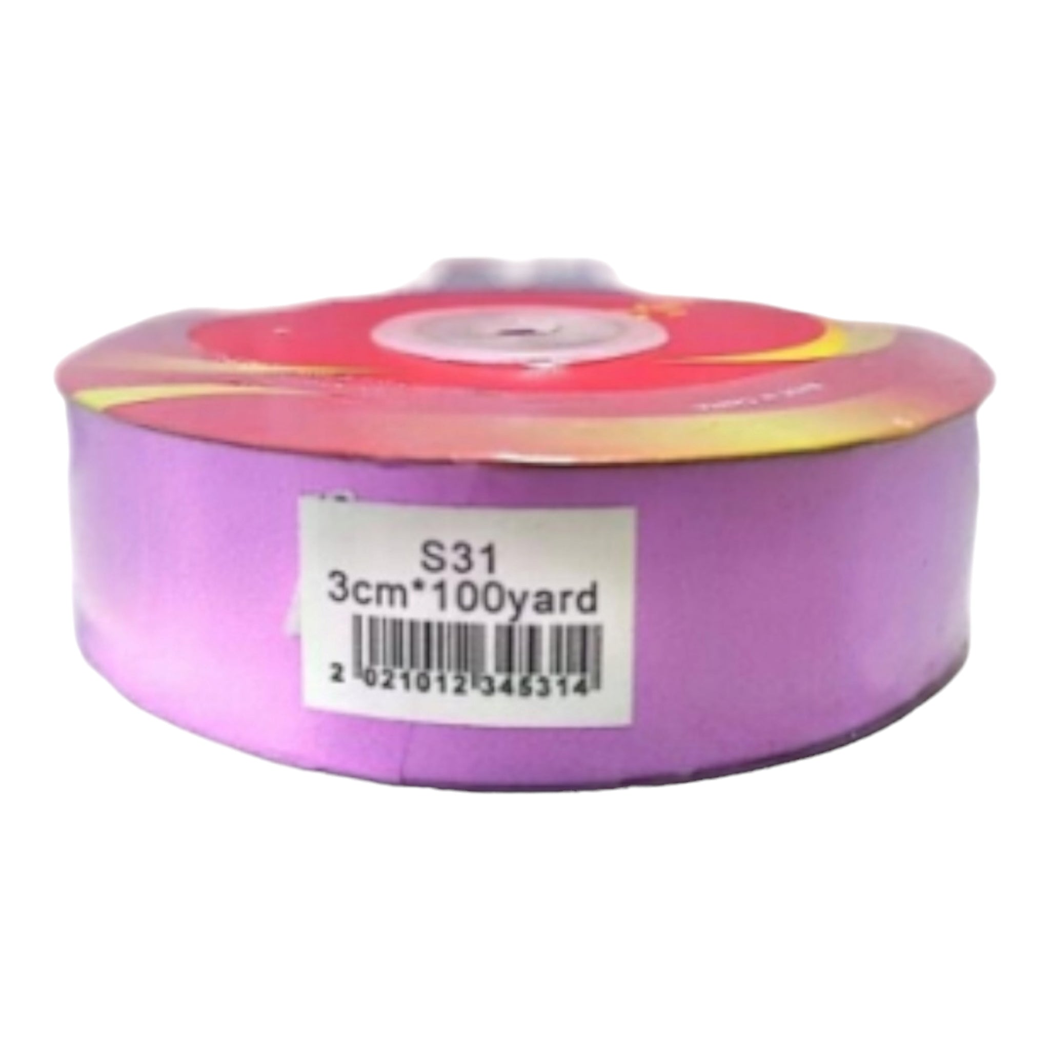 Satin Finish Color Poly Ribbon 3.2cmx100yard ±90m