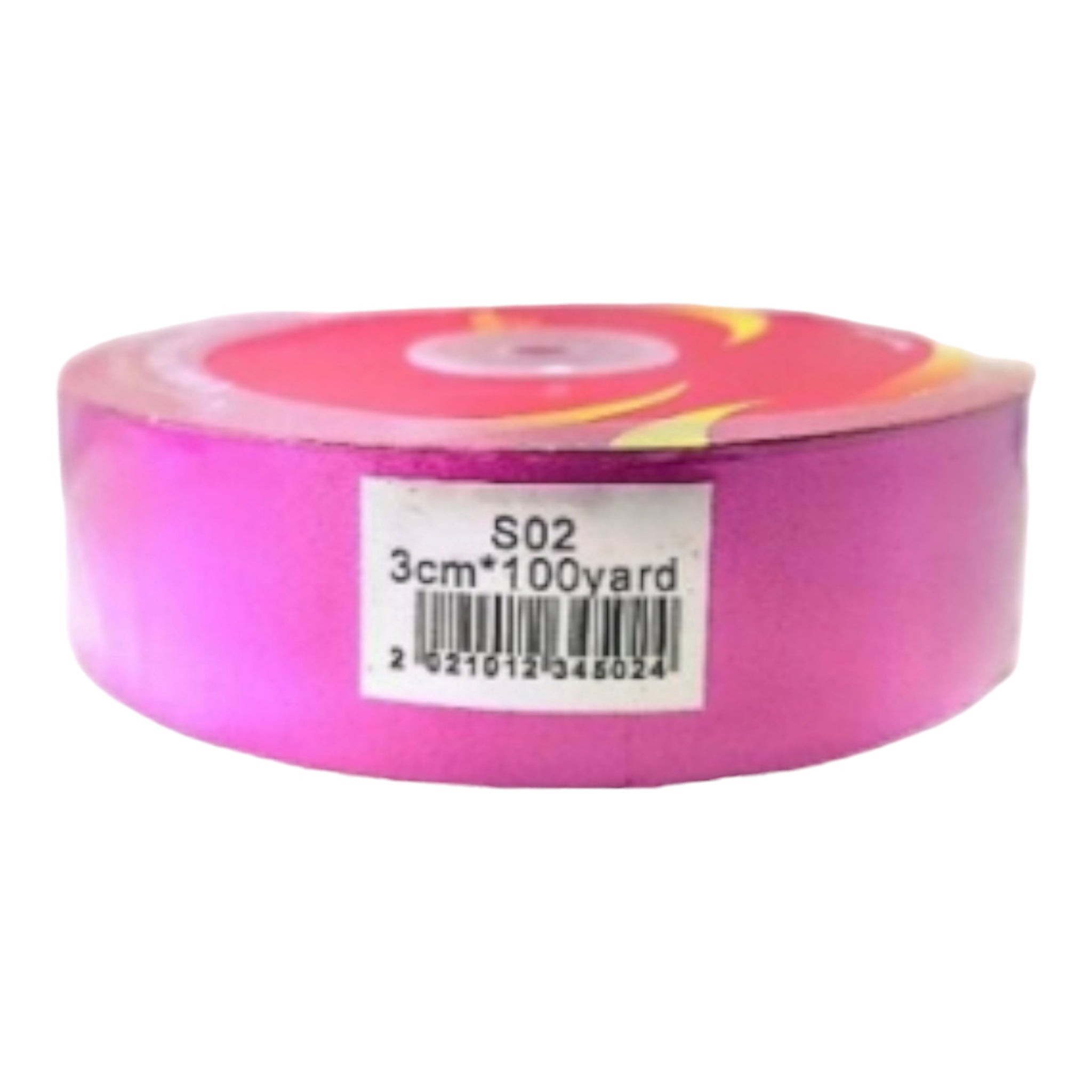 Satin Finish Color Poly Ribbon 3.2cmx100yard ±90m