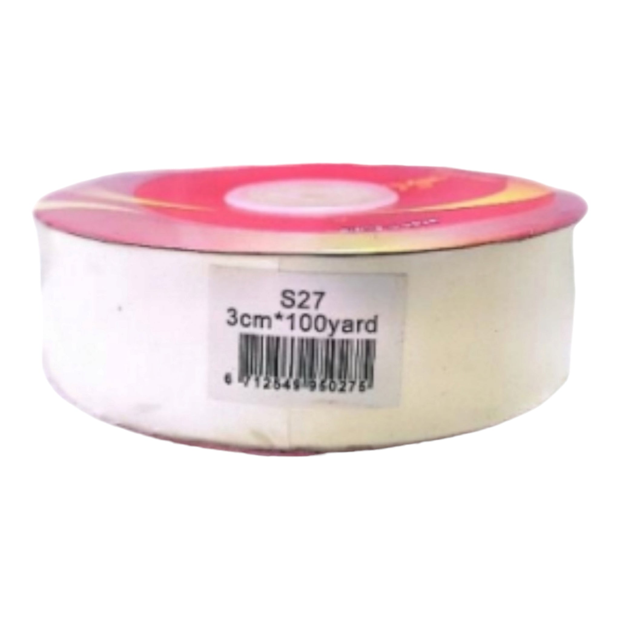 Satin Finish Color Poly Ribbon 3.2cmx100yard ±90m