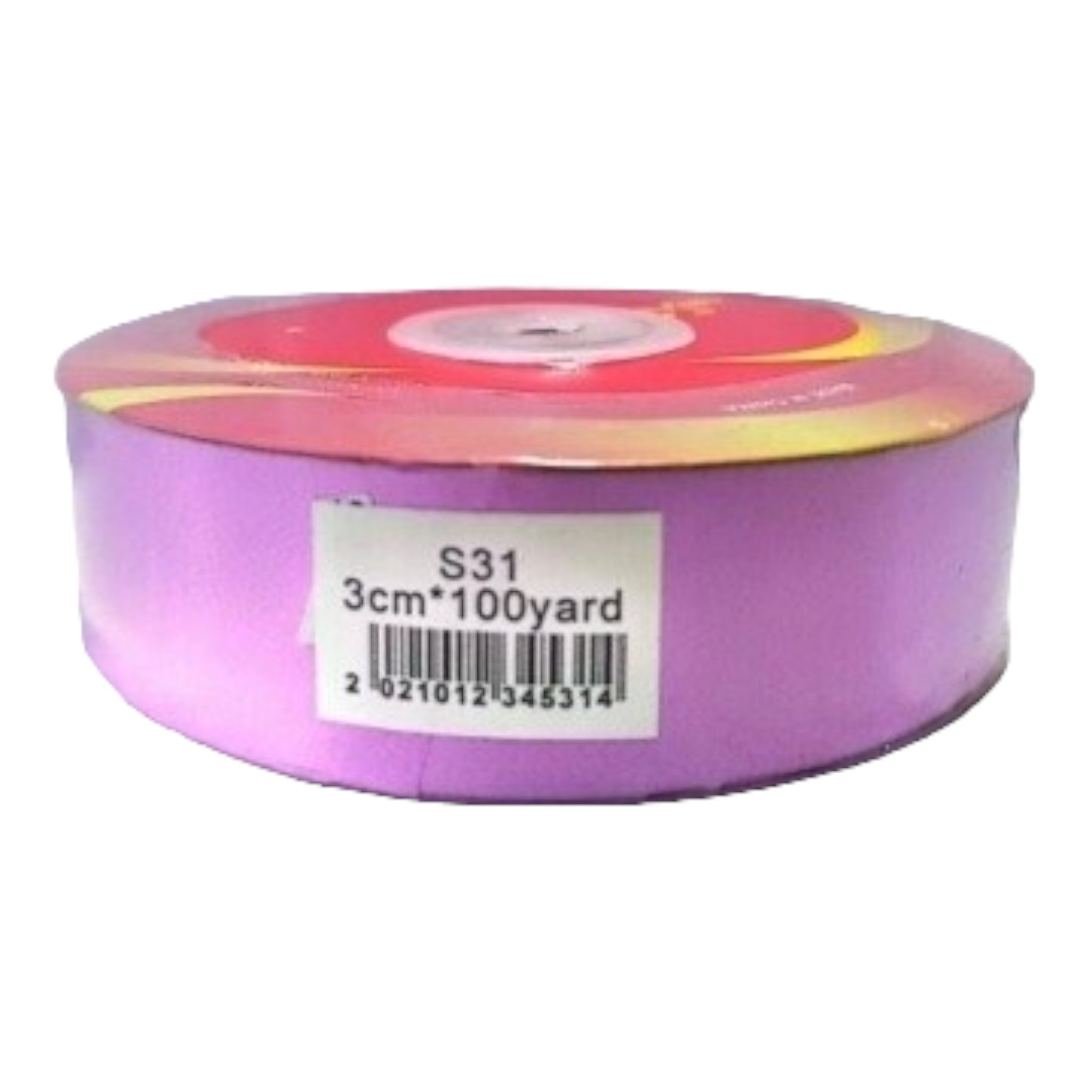 Satin Finish Color Poly Ribbon 3.2cmx100yard ±90m