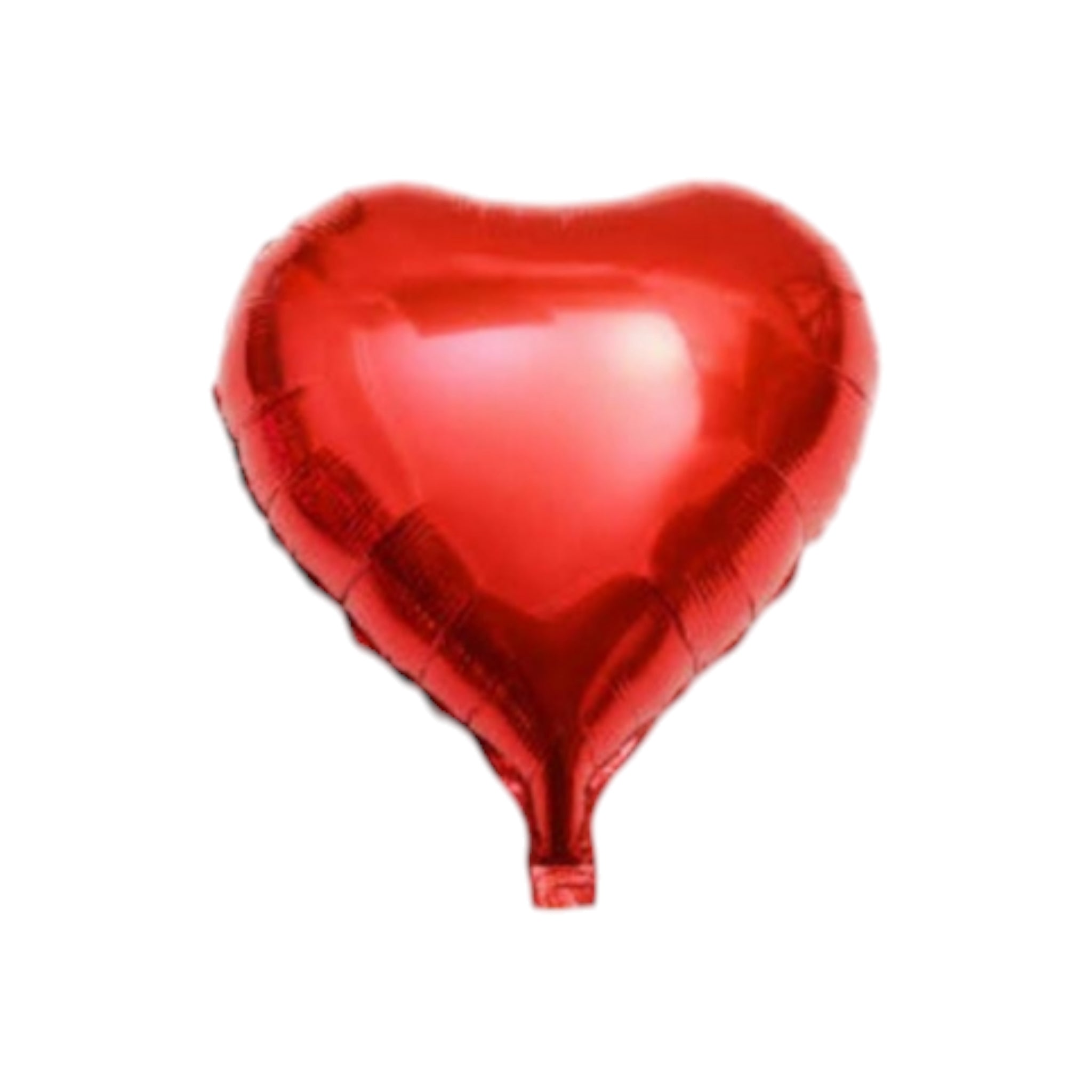 Foil Balloon Heart Shape 18Inch Solid Colour 45cm 5pc Set