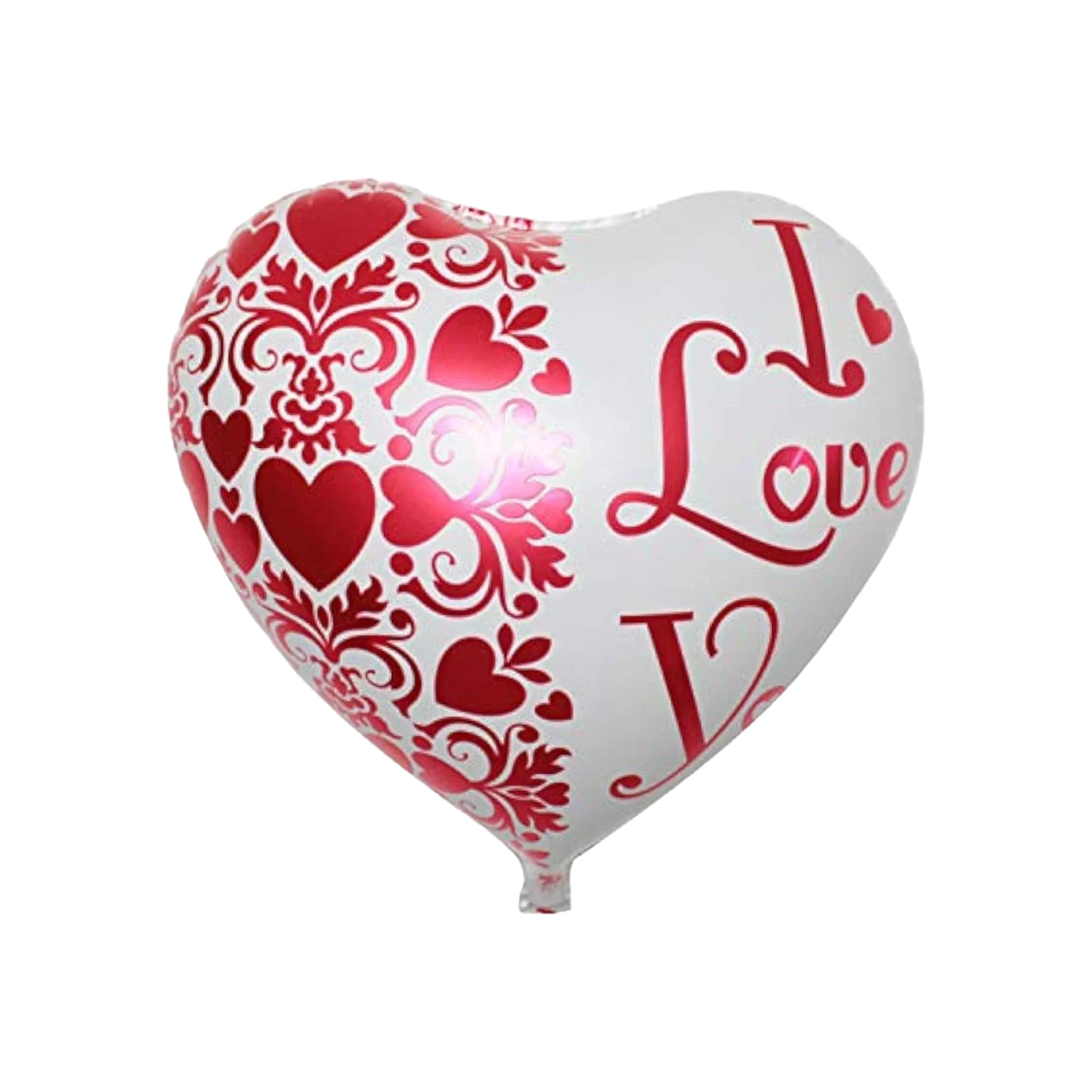 Heart Design Foil Balloon 18Inch I Love You