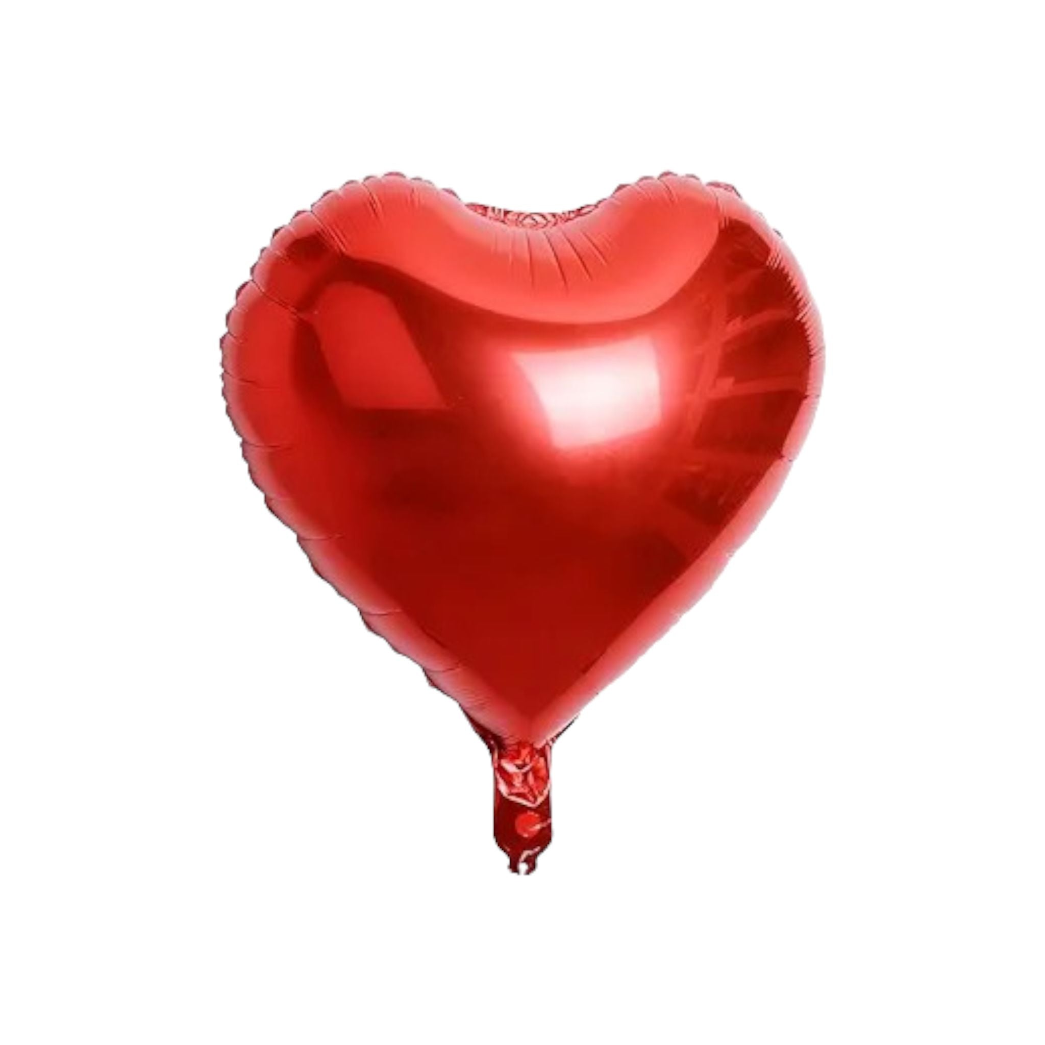 Heart Design Foil Balloon 18Inch Flower Print 1-Side