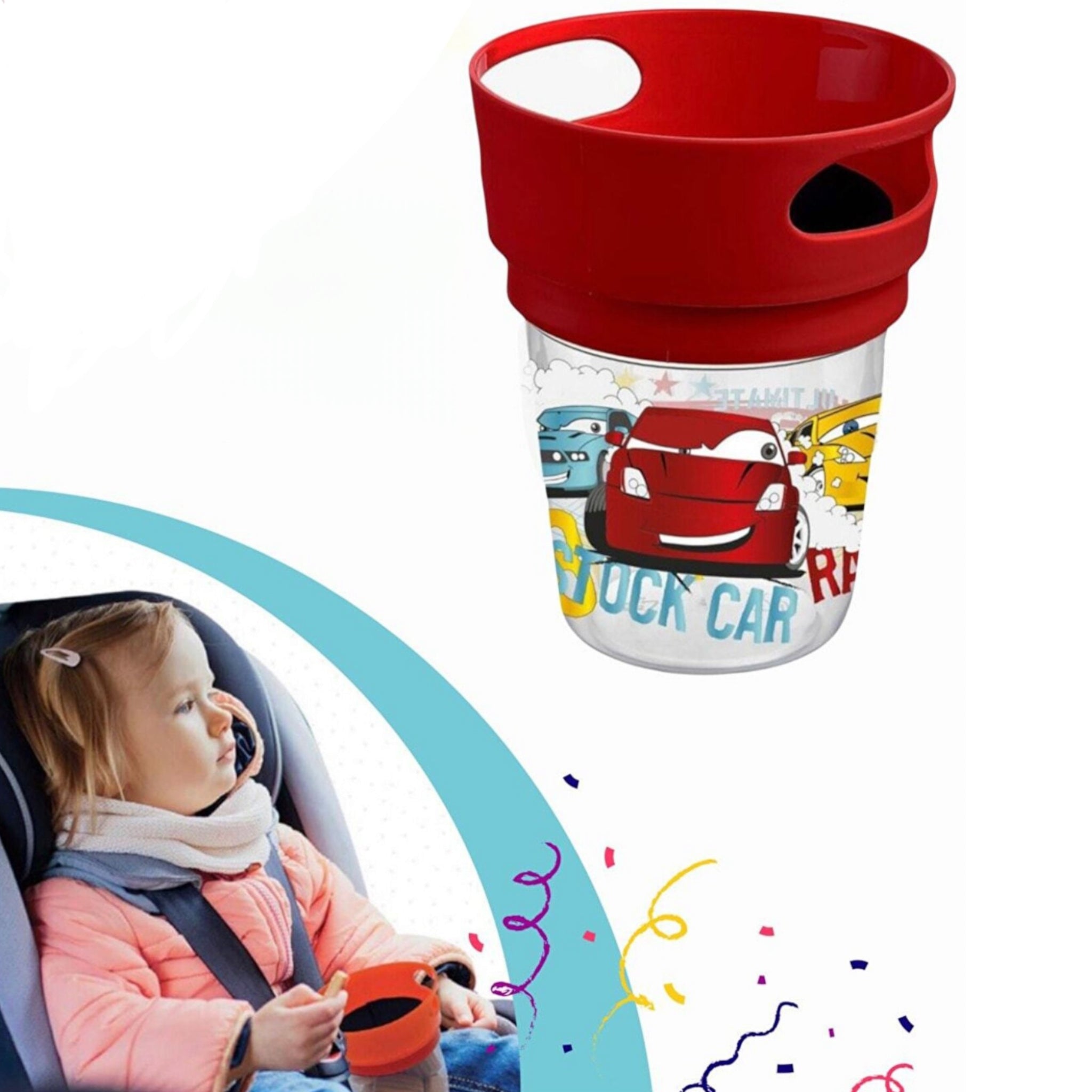 Tuffex Kids Joy Cup 250ml Non Spill with Print