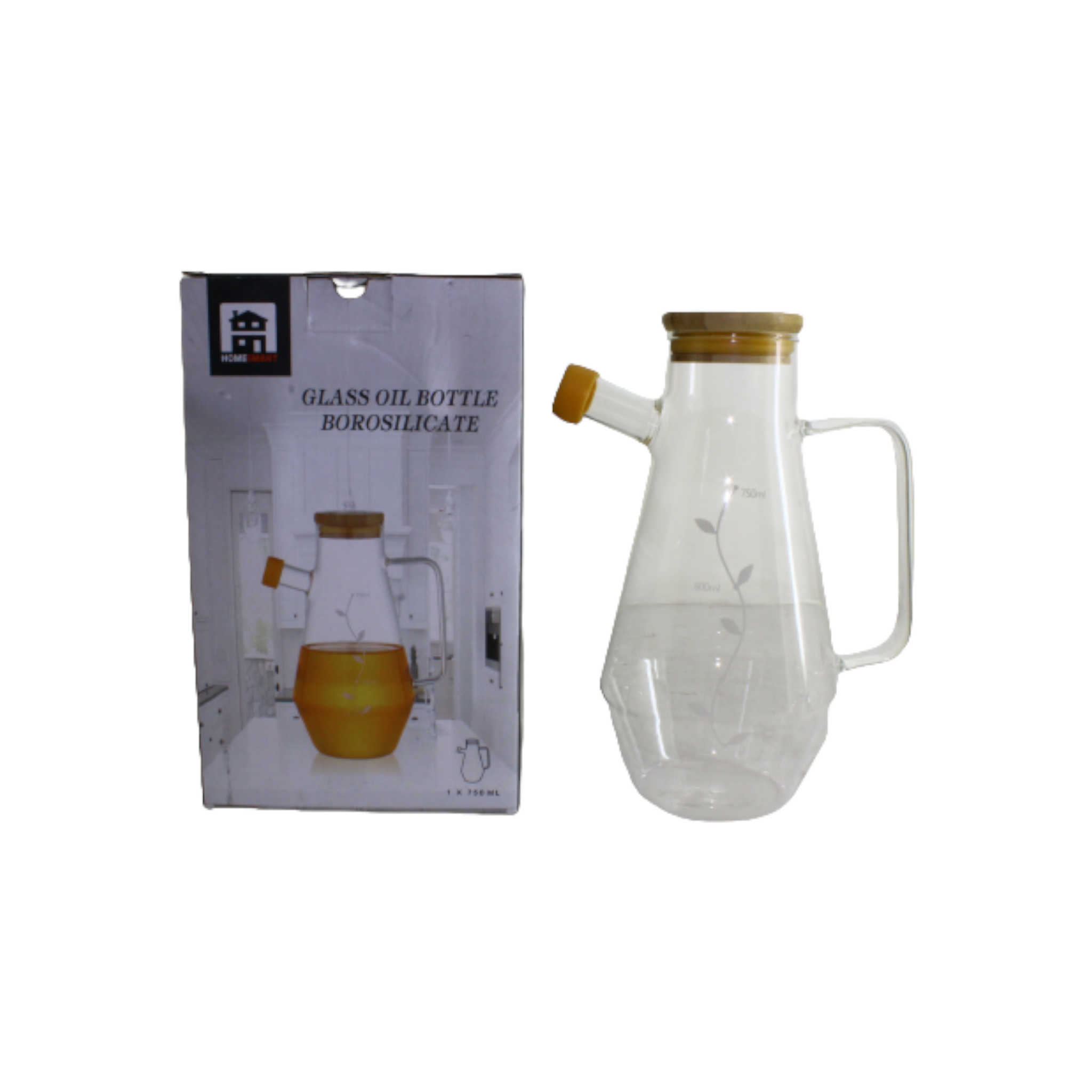 Borosilicate Glass Oil Bottle 550ml