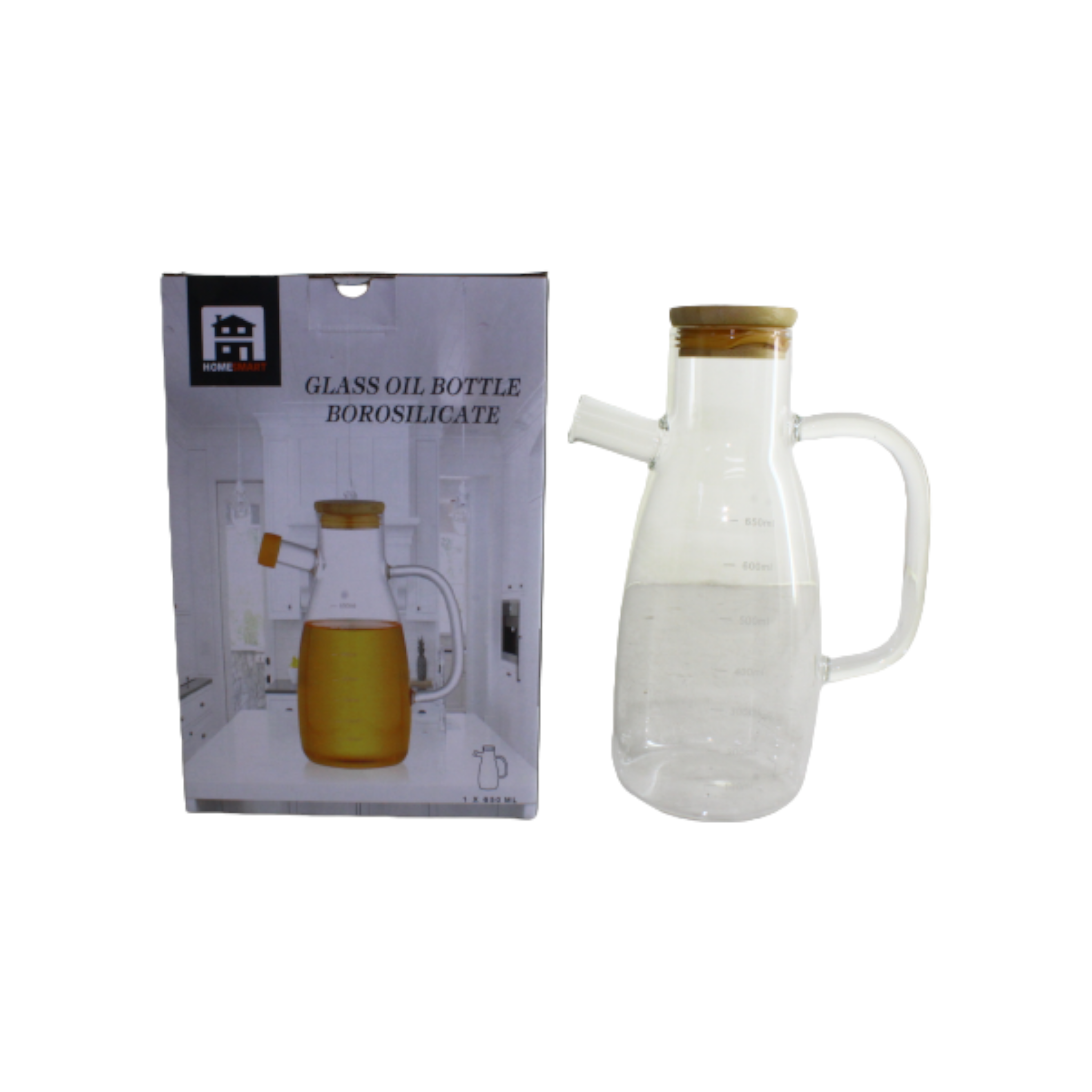 Borosilicate Glass Oil Bottle 700ml