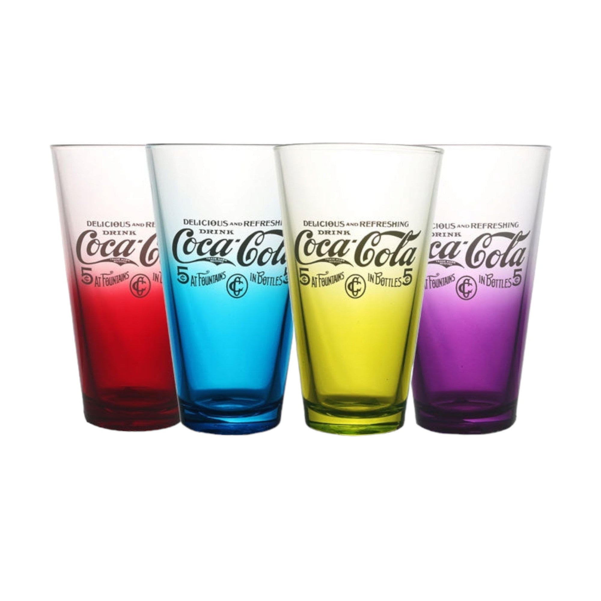 Pasabahce Coke Hiball Retro Glass Tumbler 300ml