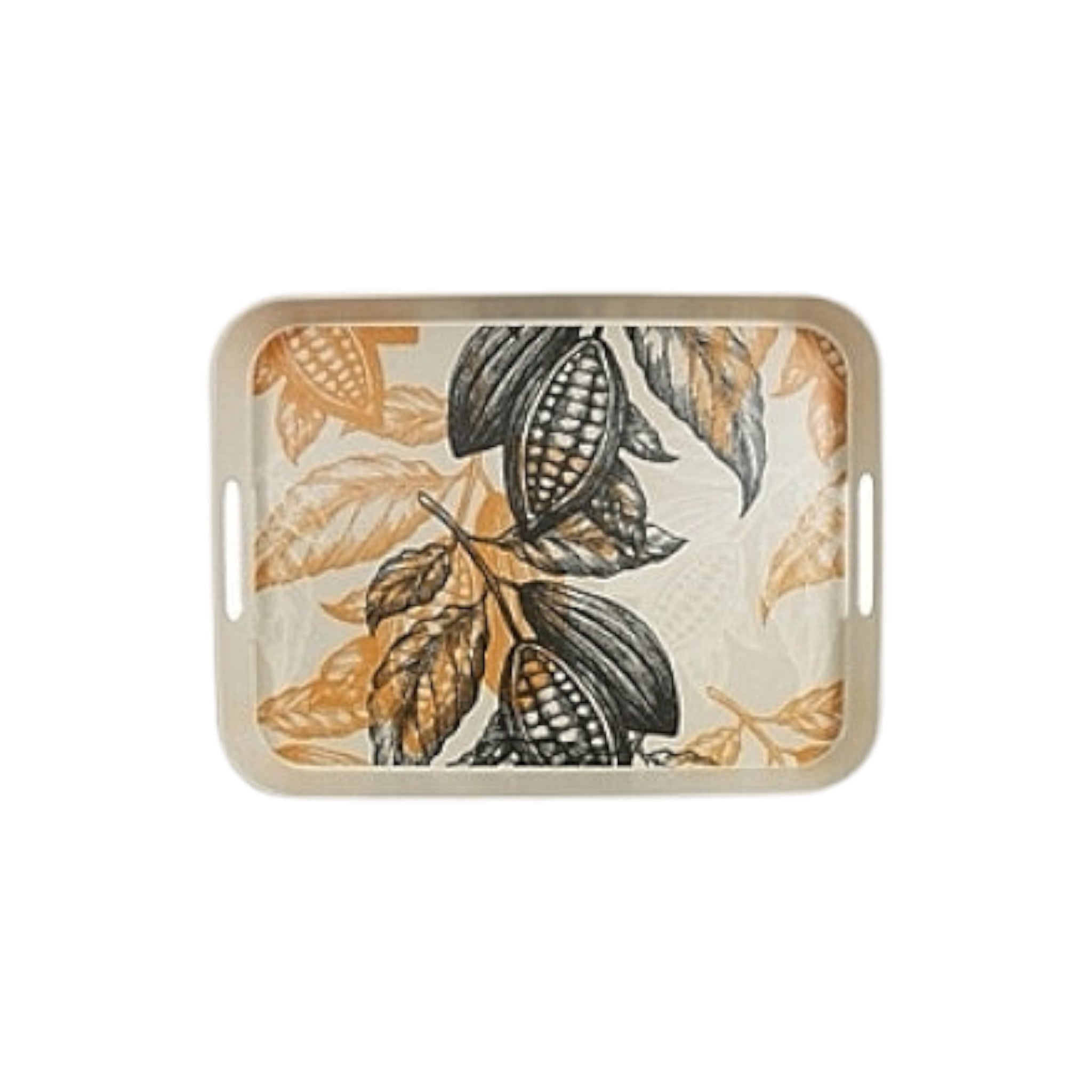 Melamine Bamboo Serving Tray Rectangle 21654