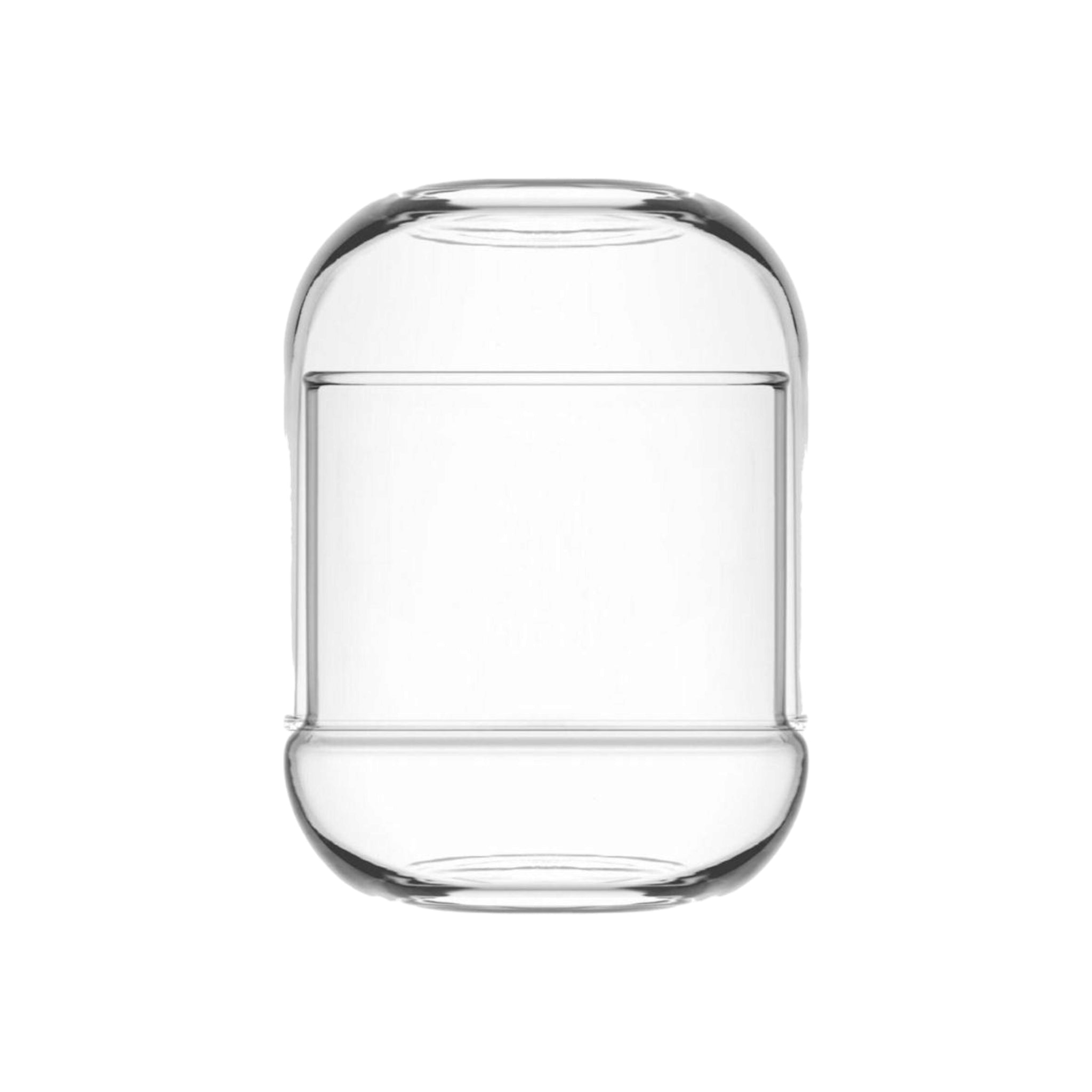 LAV Glass Dome Jar 380ml Storage Cup with glass Lid SGN1343