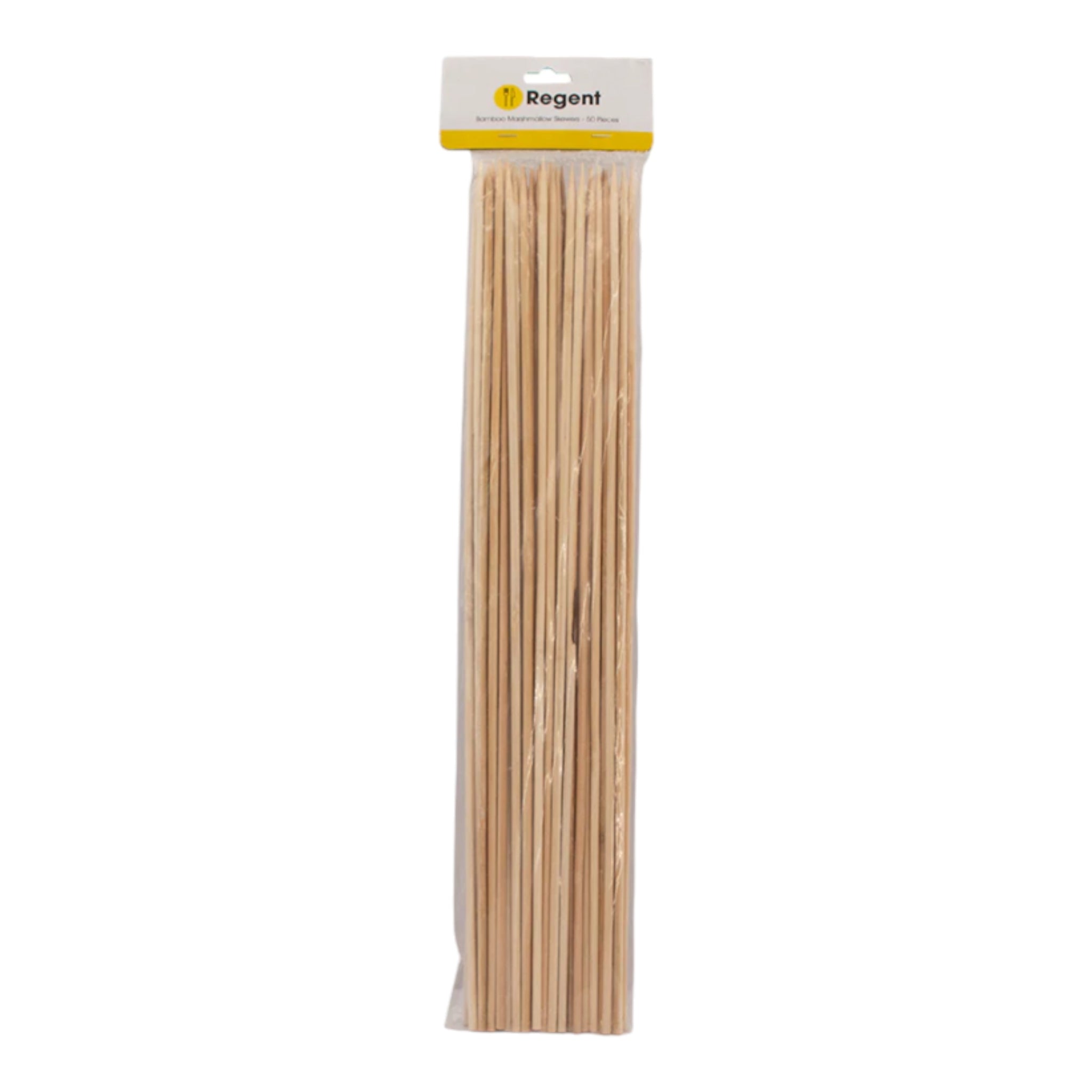Regent Kitchen Marshmallow Bamboo Skewers 400x4mm 50pack