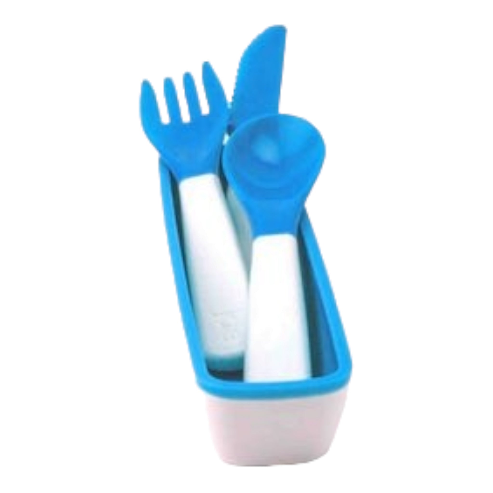 Joie Plastic Cutlery On-the-Go 3pc Set with Case 15753