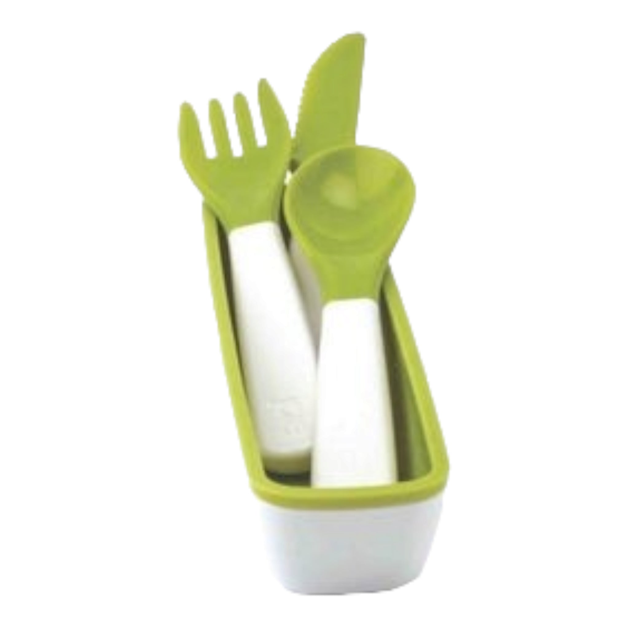 Joie Plastic Cutlery On-the-Go 3pc Set with Case 15753